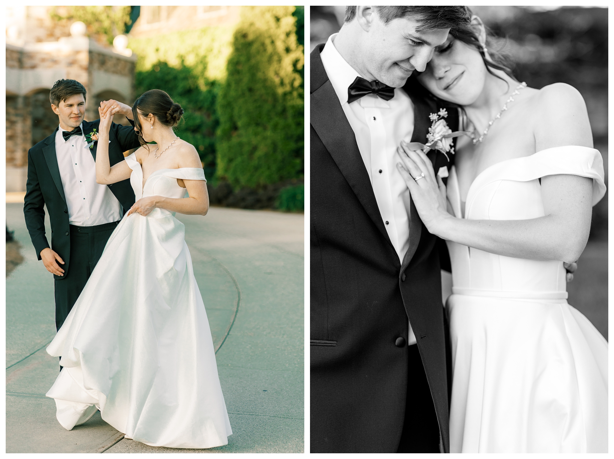 timeless romantic wedding at cascade hills country club near Grand Rapids michigan by josh and Andrea photography