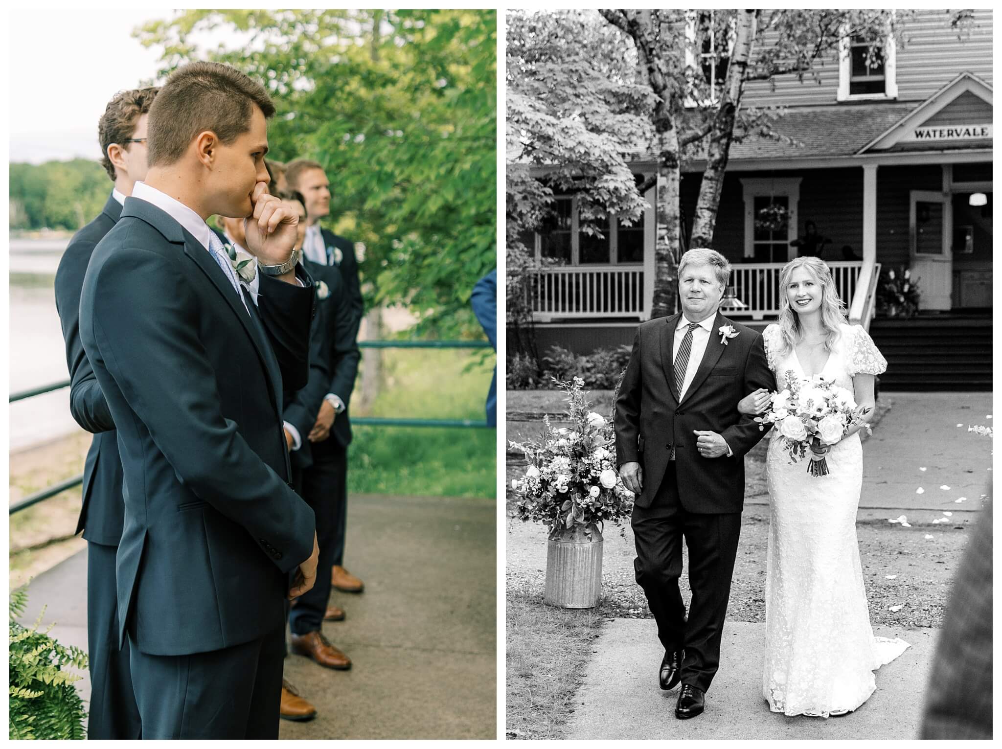 dreamy romantic lakeside wedding near Traverse City michigan by Josh and Andrea photography 