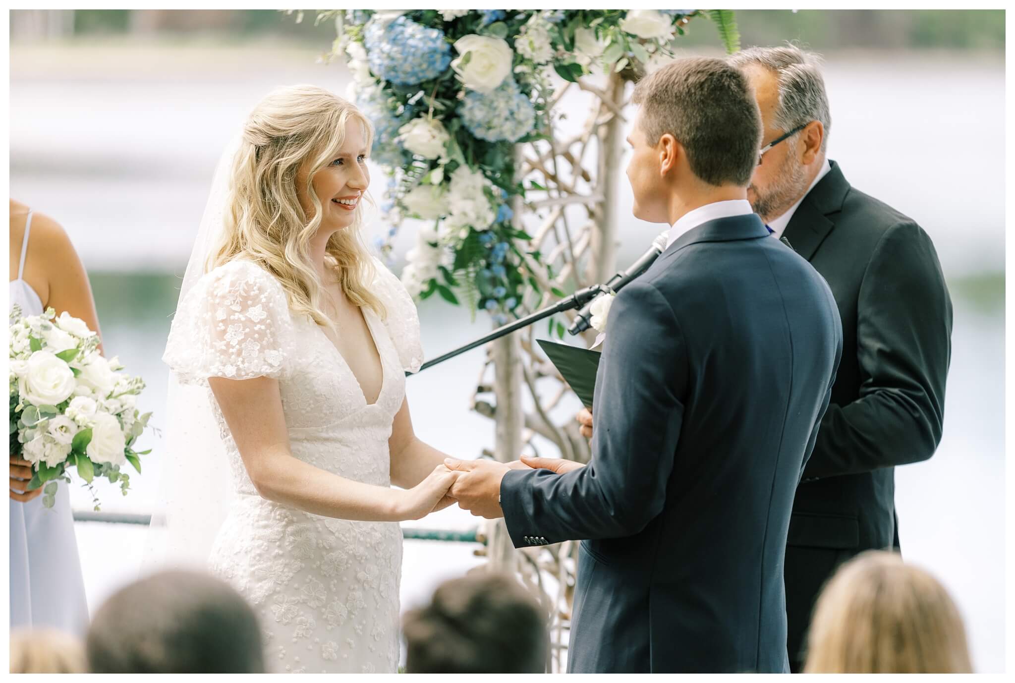 dreamy romantic lakeside wedding near Traverse City michigan by Josh and Andrea photography 