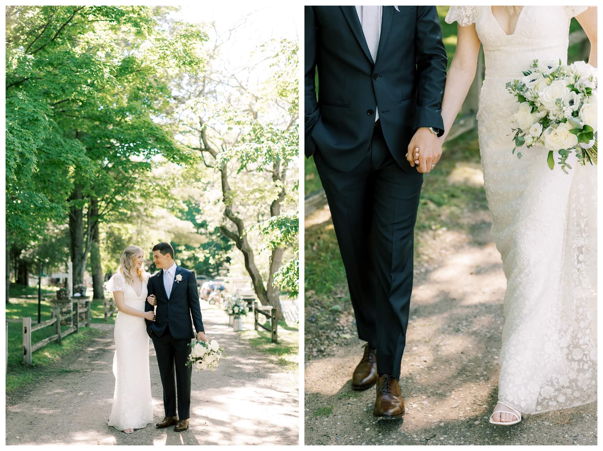 dreamy romantic lakeside wedding near Traverse City michigan by Josh and Andrea photography 