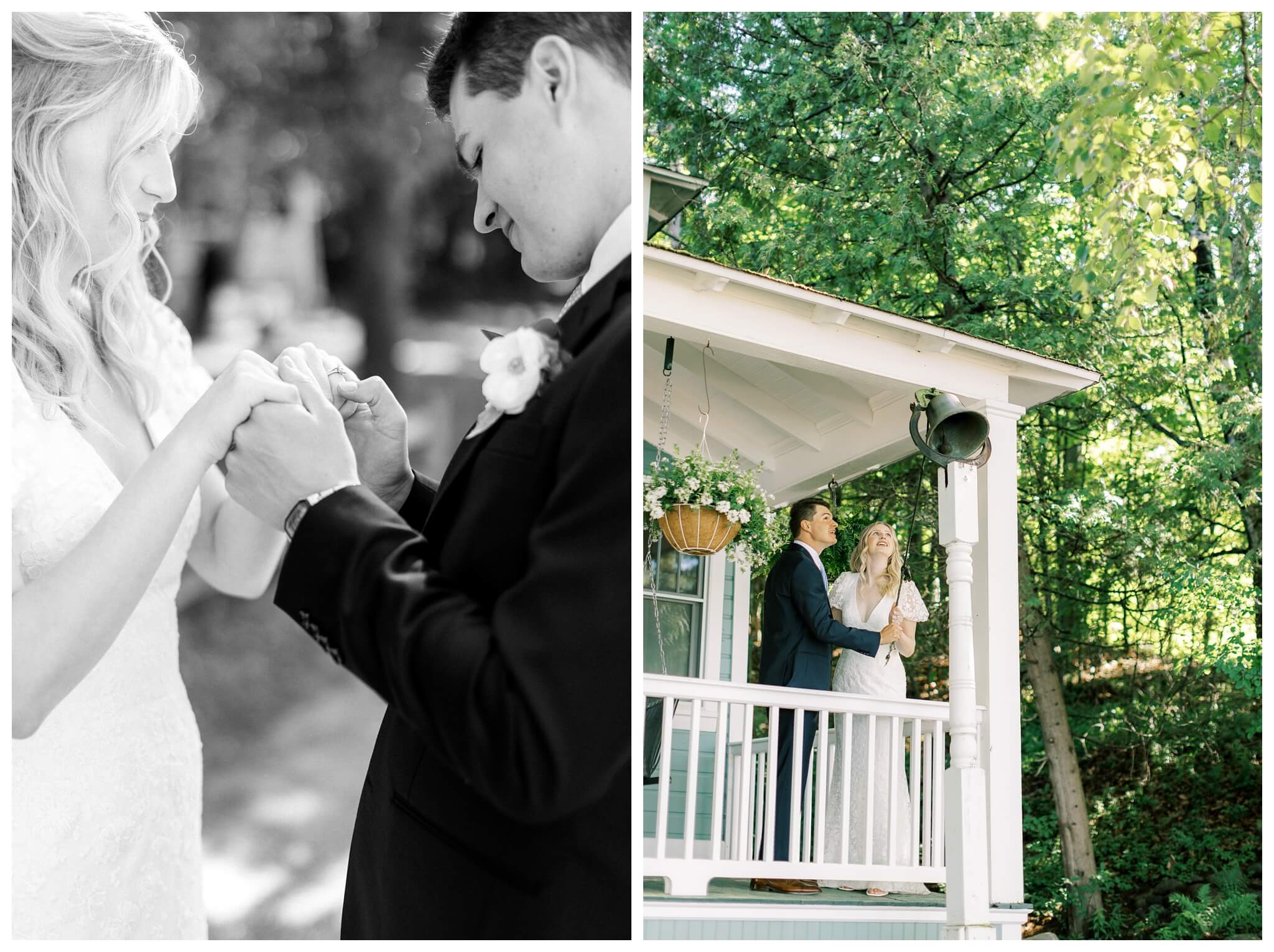 dreamy romantic lakeside wedding near Traverse City michigan by Josh and Andrea photography 