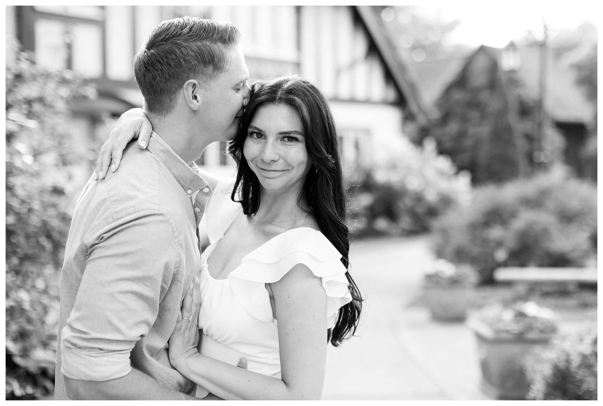 romantic nature estate engagement shoot near kalamazoo michigan at kellogg manor house and asylum lake by josh and andrea photography 