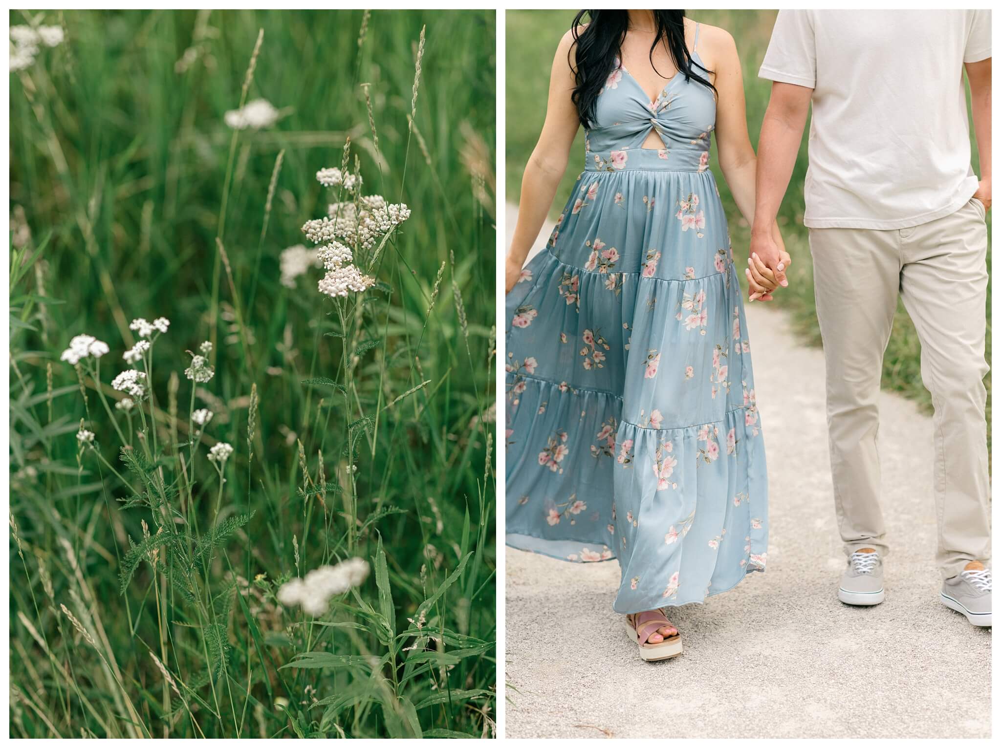 romantic nature estate engagement shoot near kalamazoo michigan at kellogg manor house and asylum lake by josh and andrea photography 