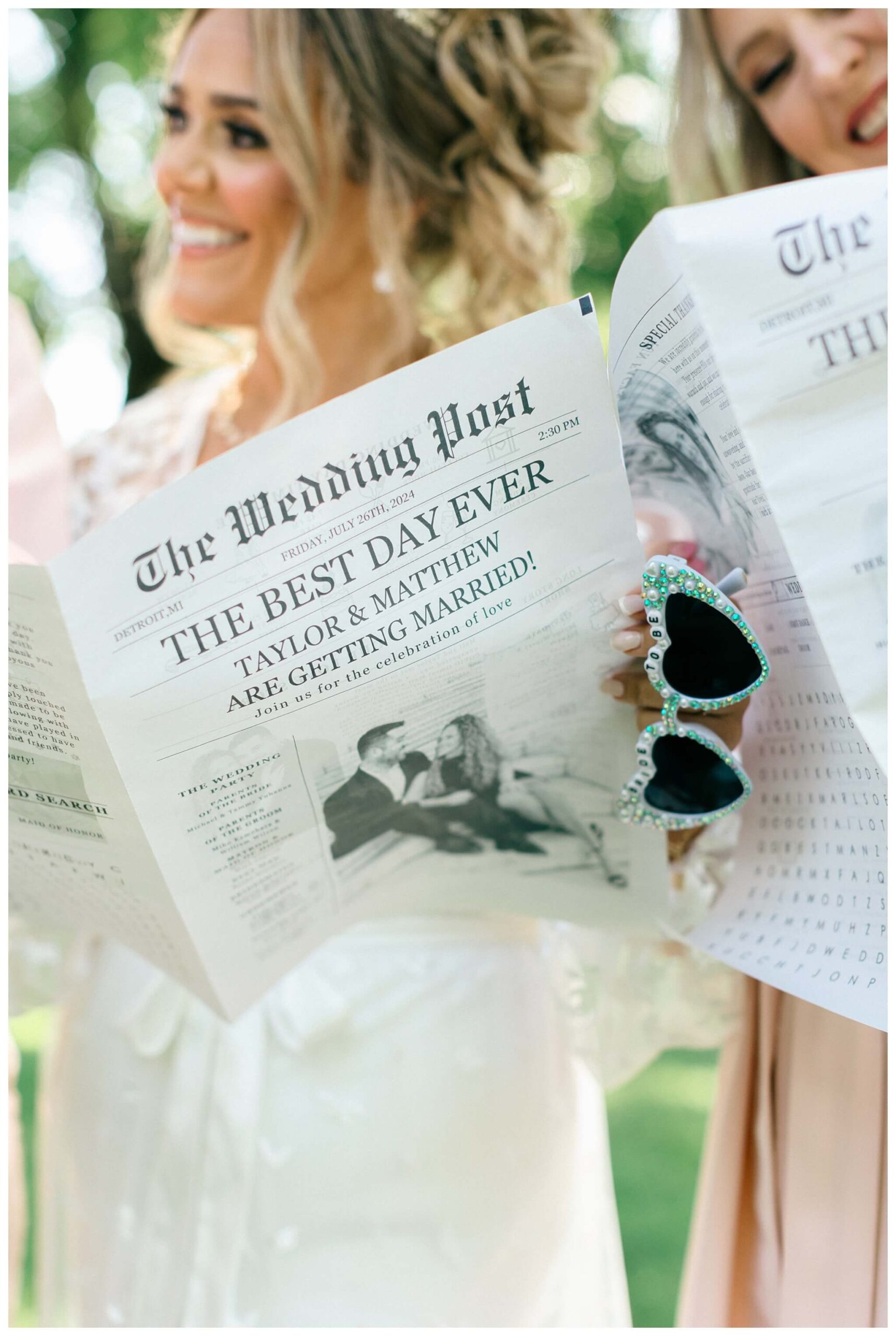 timeless ballroom wedding in downtown detroit at the colony club with motor city vintage rentals and josh and andrea photography