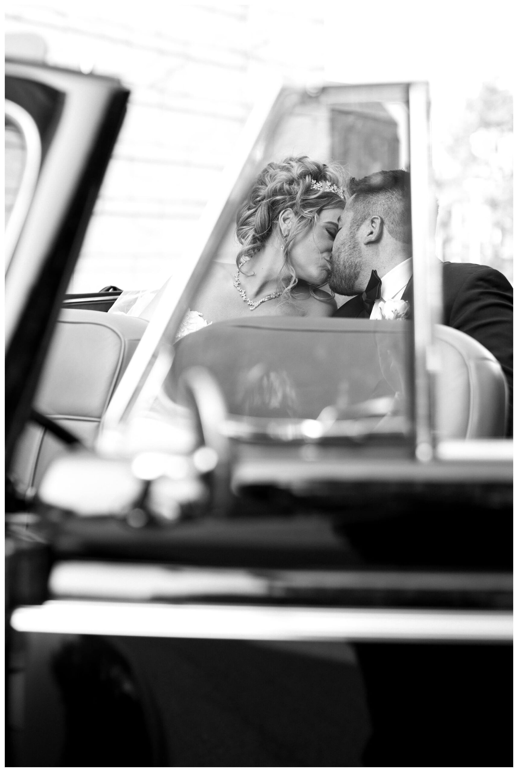 timeless ballroom wedding in downtown detroit at the colony club with motor city vintage rentals and josh and andrea photography