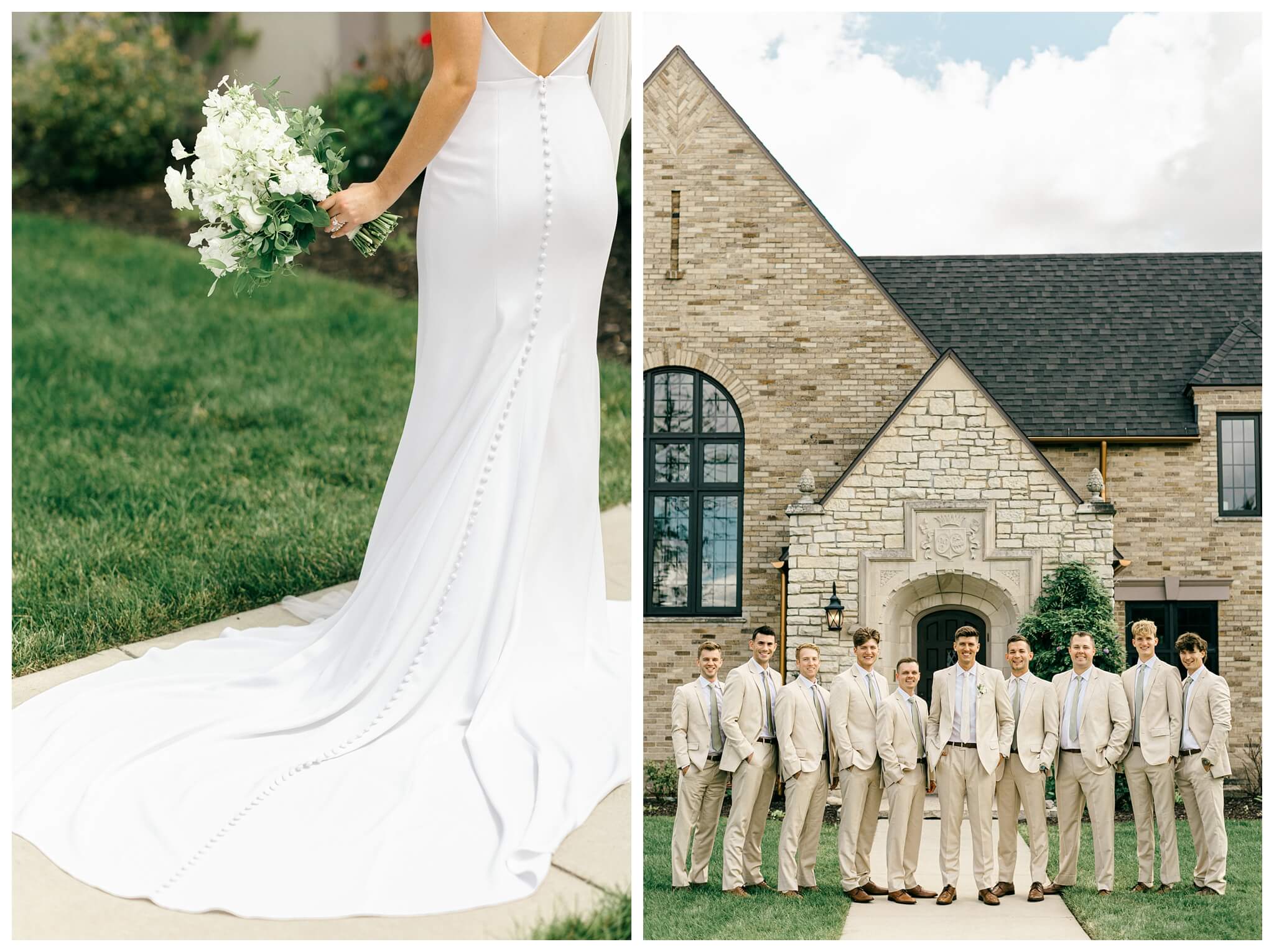 lovely romantic estate summer wedding at venue 3two in grand rapids michigan by josh and andrea photography