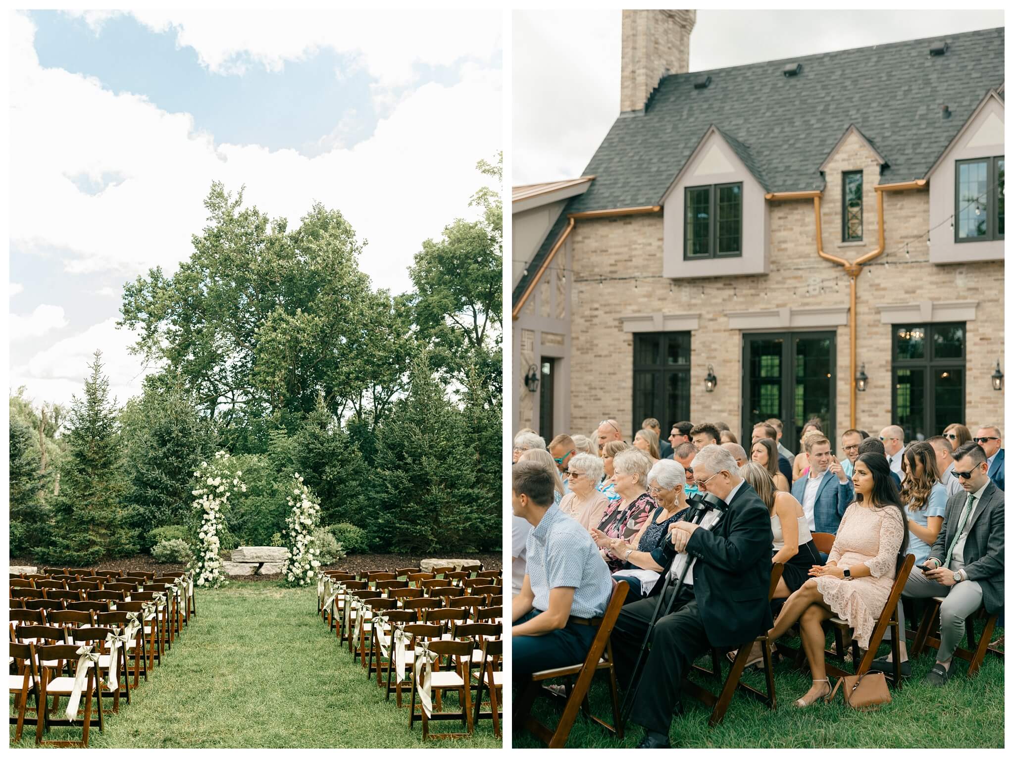 lovely romantic estate summer wedding at venue 3two in grand rapids michigan by josh and andrea photography