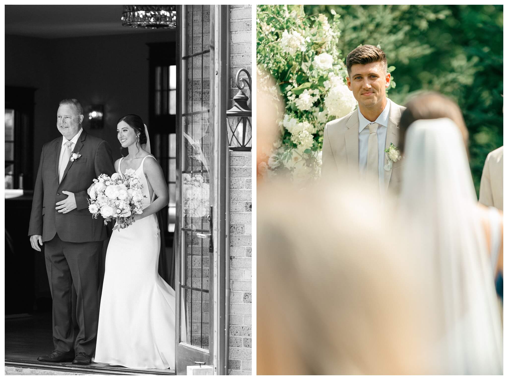 lovely romantic estate summer wedding at venue 3two in grand rapids michigan by josh and andrea photography