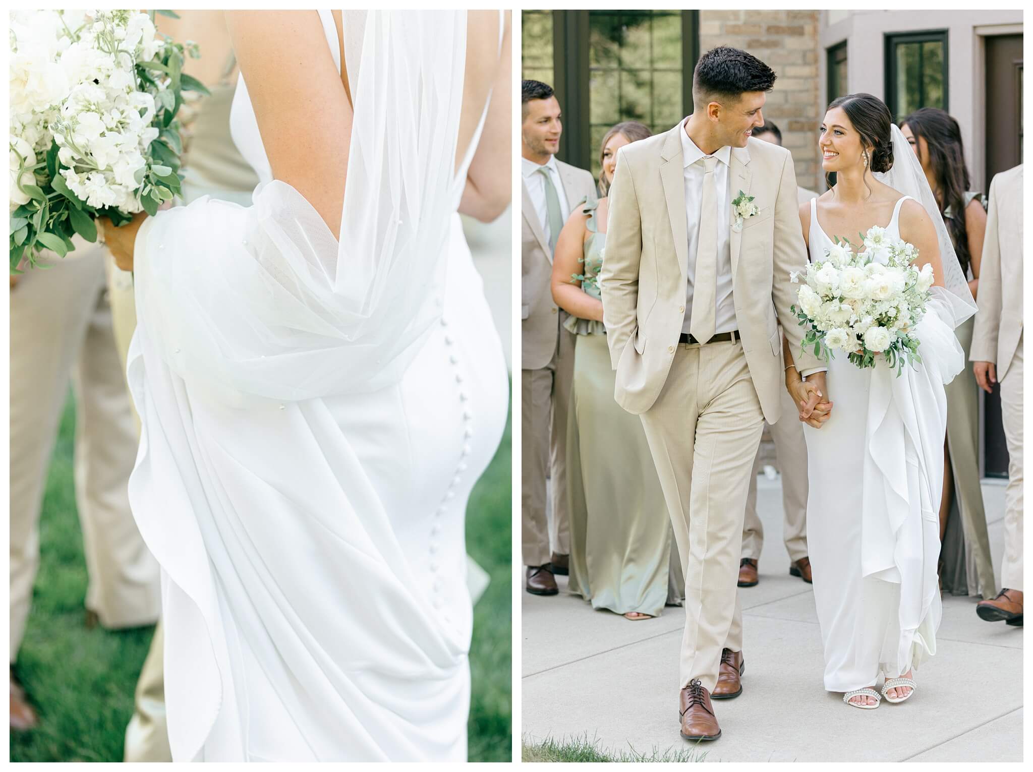 lovely romantic estate summer wedding at venue 3two in grand rapids michigan by josh and andrea photography