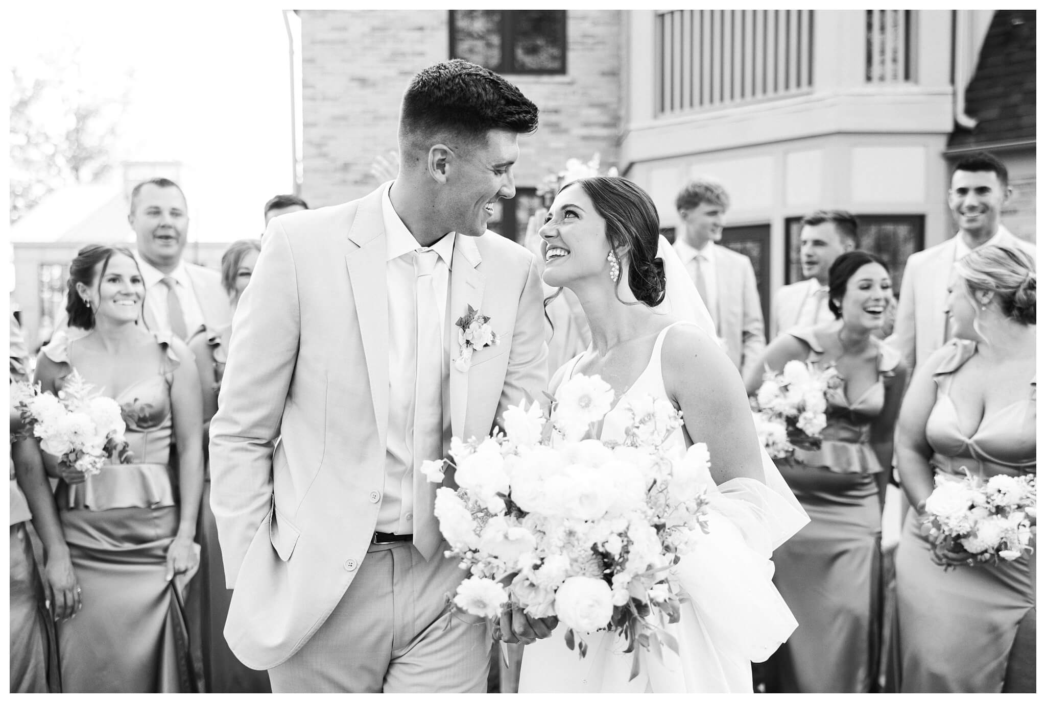 lovely romantic estate summer wedding at venue 3two in grand rapids michigan by josh and andrea photography