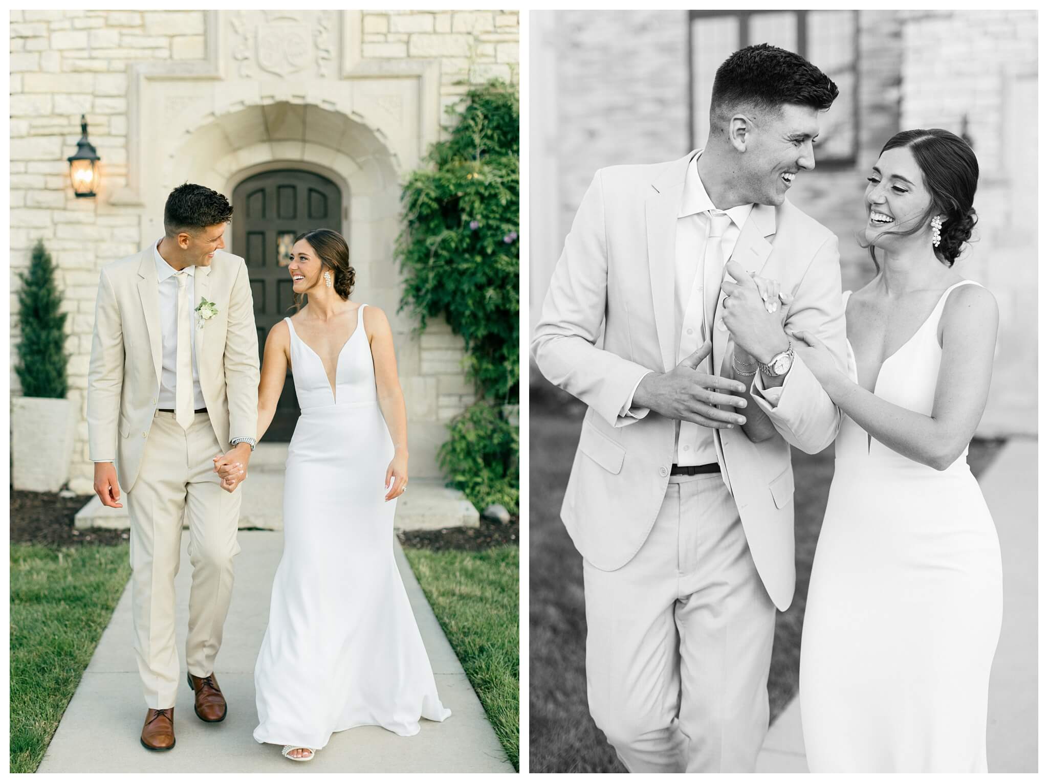 lovely romantic estate summer wedding at venue 3two in grand rapids michigan by josh and andrea photography