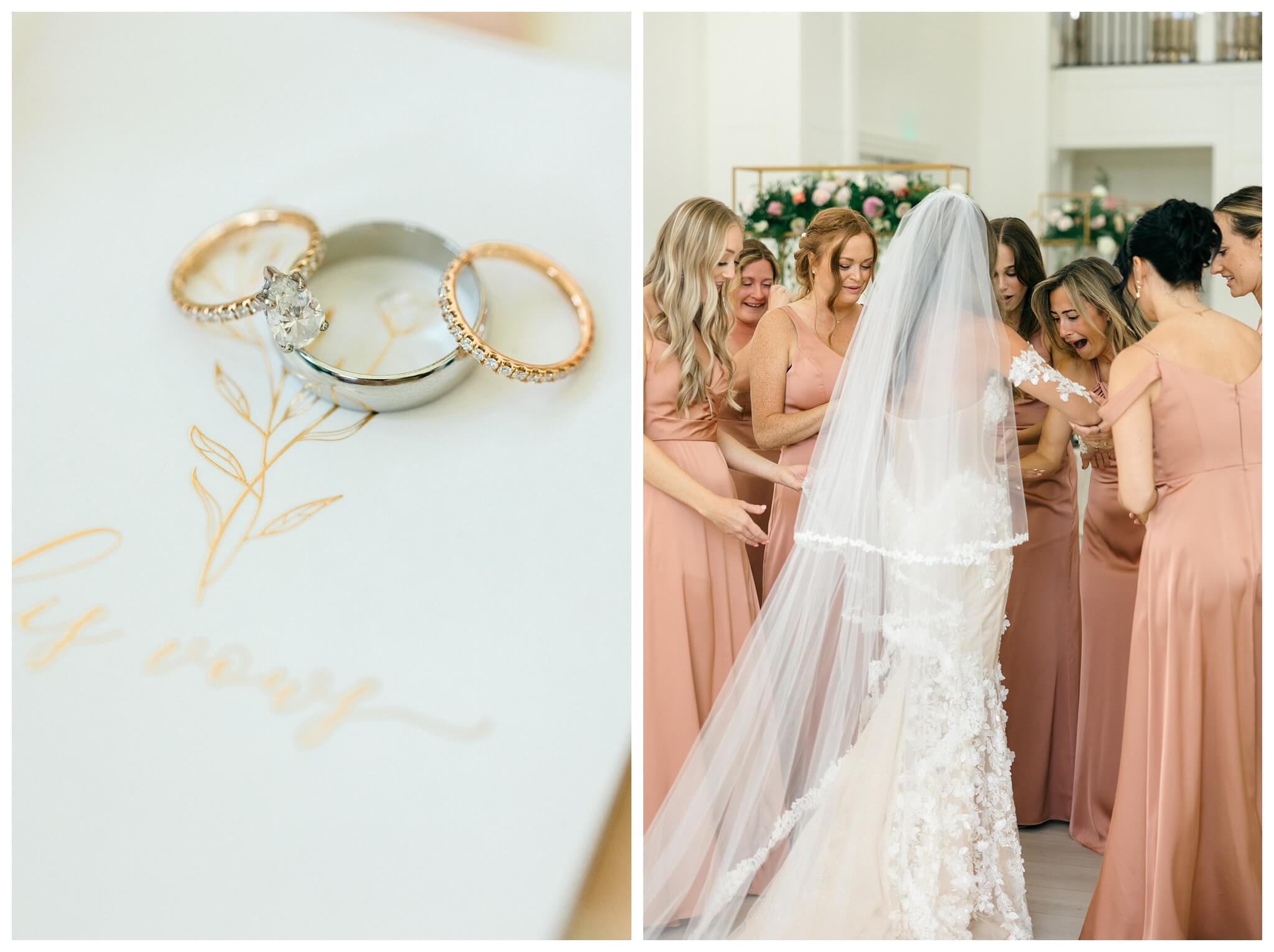 gorgeous white barn wedding at etre farms near saint joseph michigan by josh and andrea photography