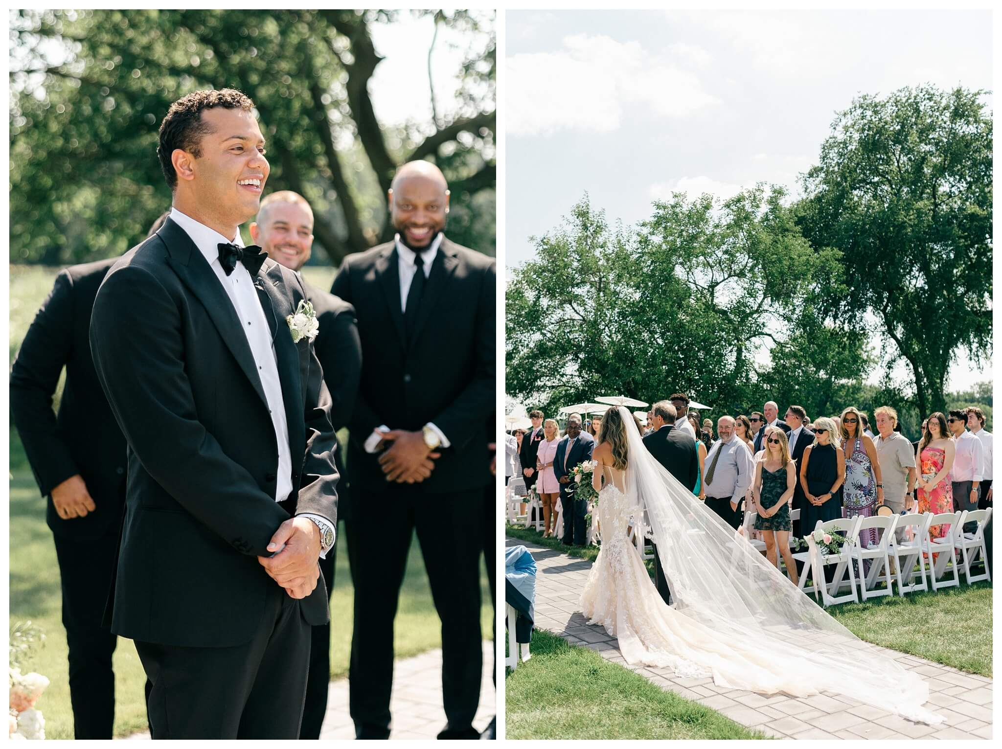 gorgeous white barn wedding at etre farms near saint joseph michigan by josh and andrea photography