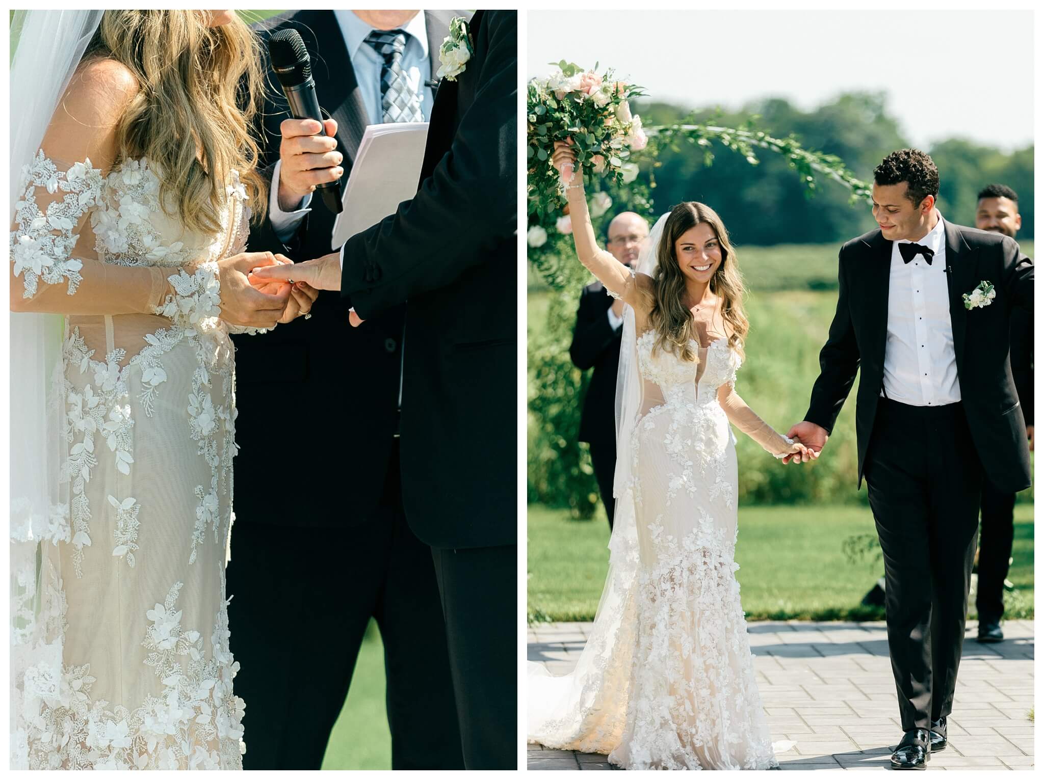 gorgeous white barn wedding at etre farms near saint joseph michigan by josh and andrea photography