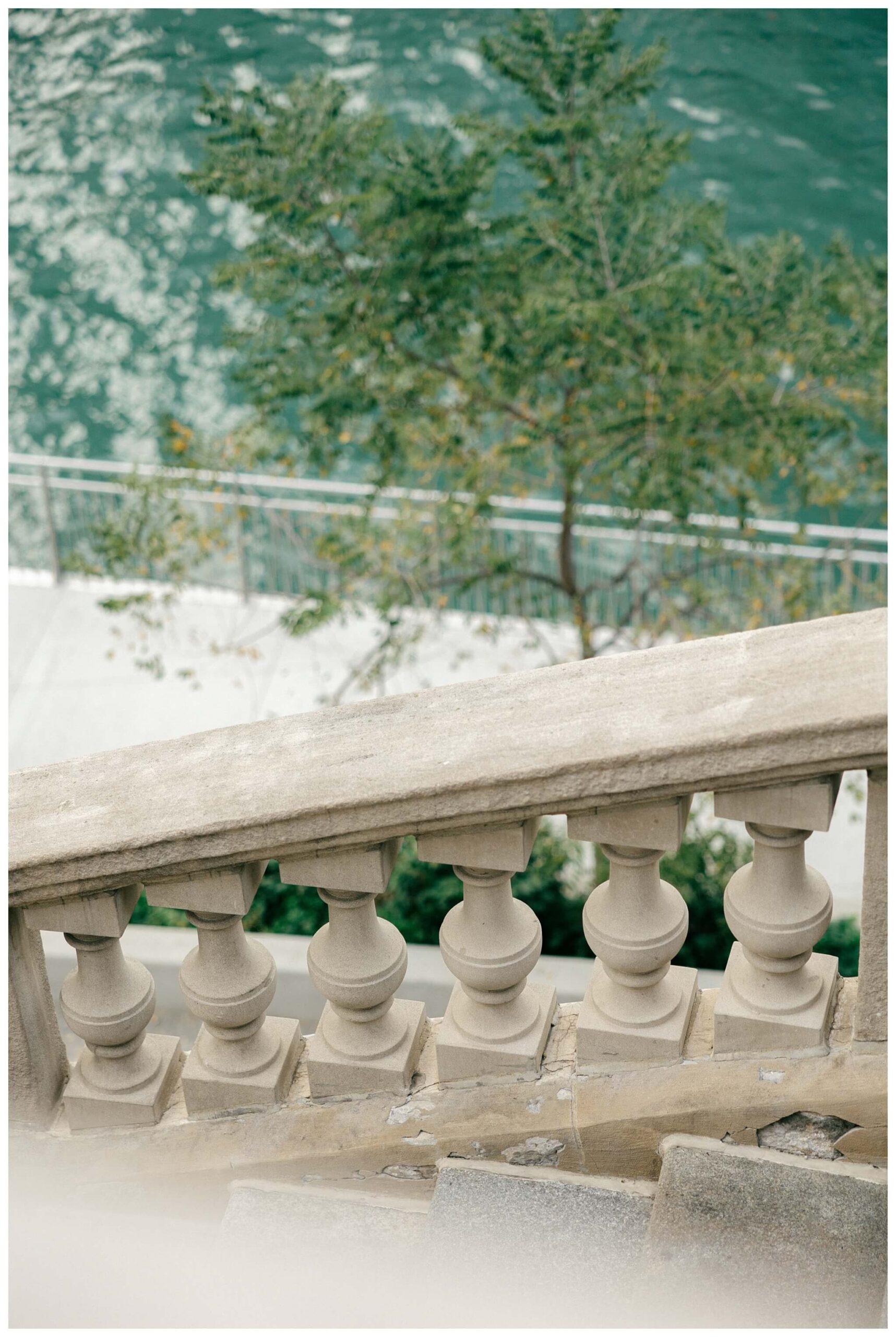 timeless romantic garden city engagement shoot in downtown chicago by Josh and Andrea photography