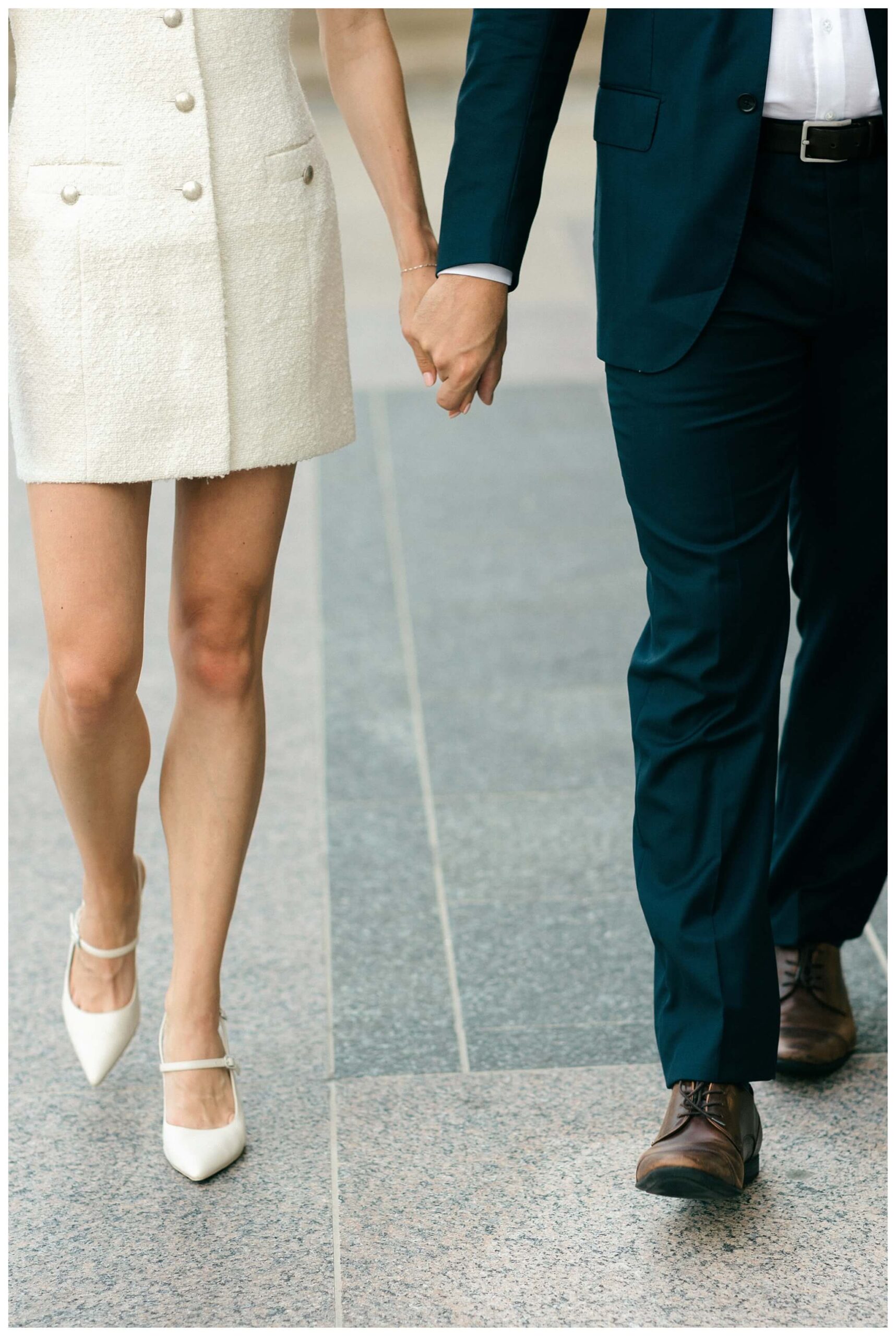 timeless romantic garden city engagement shoot in downtown chicago by Josh and Andrea photography