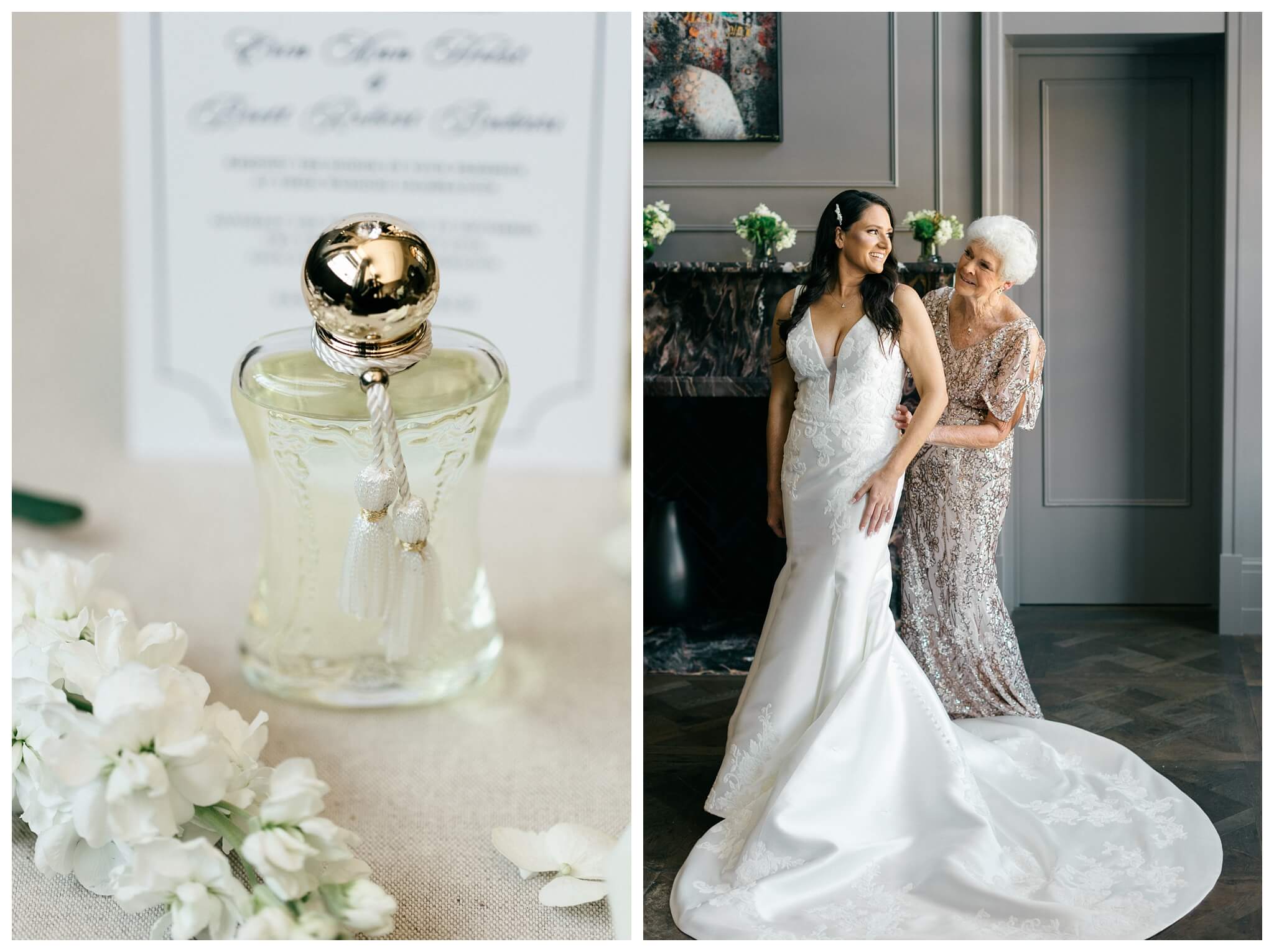 elegant refined hotel wedding at the Daxton hotel in birmingham michigan by josh and andrea photography