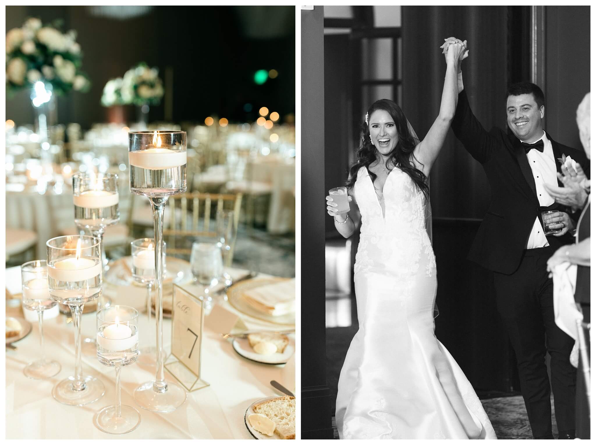 elegant refined hotel wedding at the Daxton hotel in birmingham michigan by josh and andrea photography