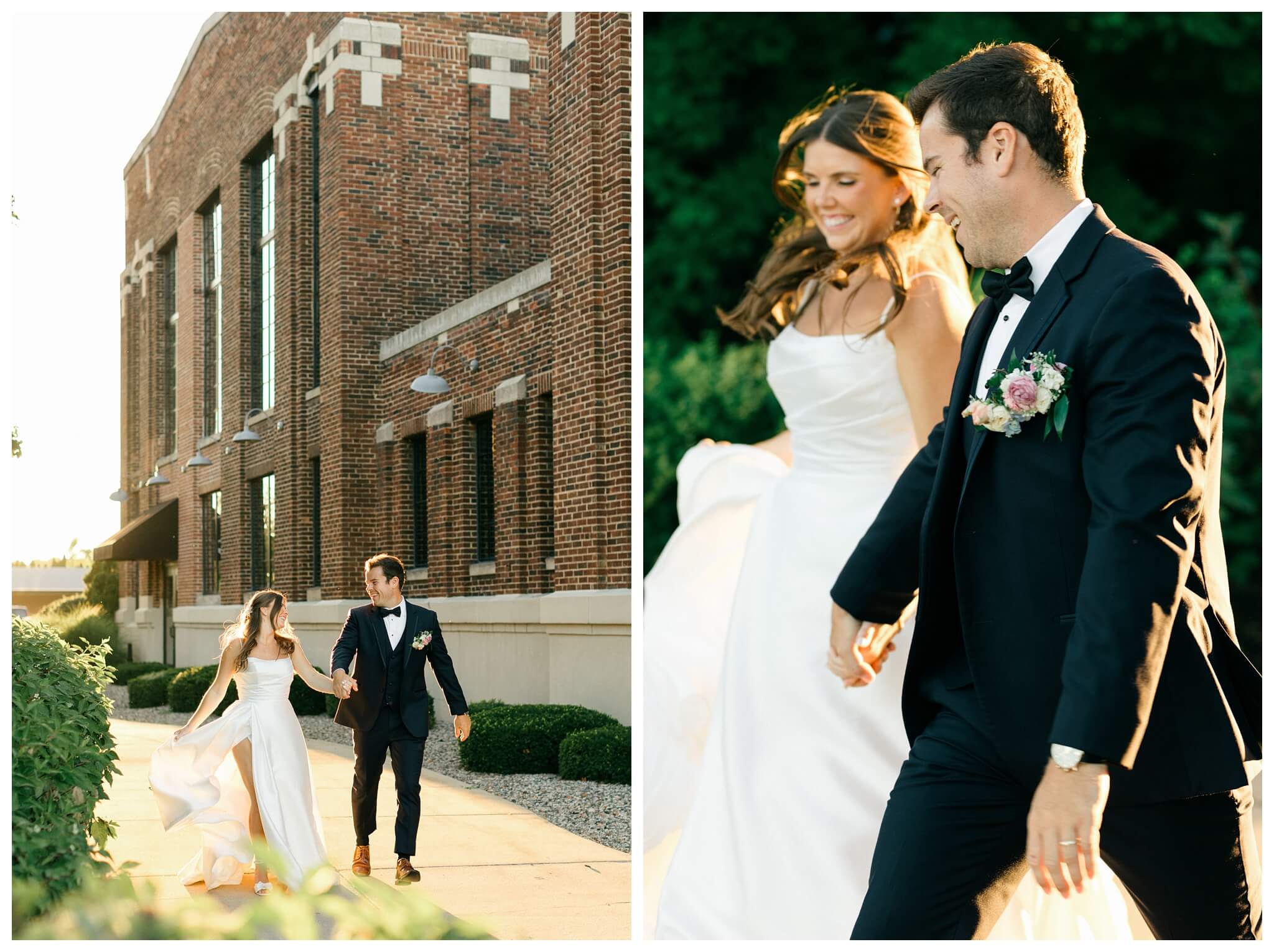 timeless joyful downtown wedding in grand rapids michigan at new vintage place and grand rapids art museum by josh and andrea photography