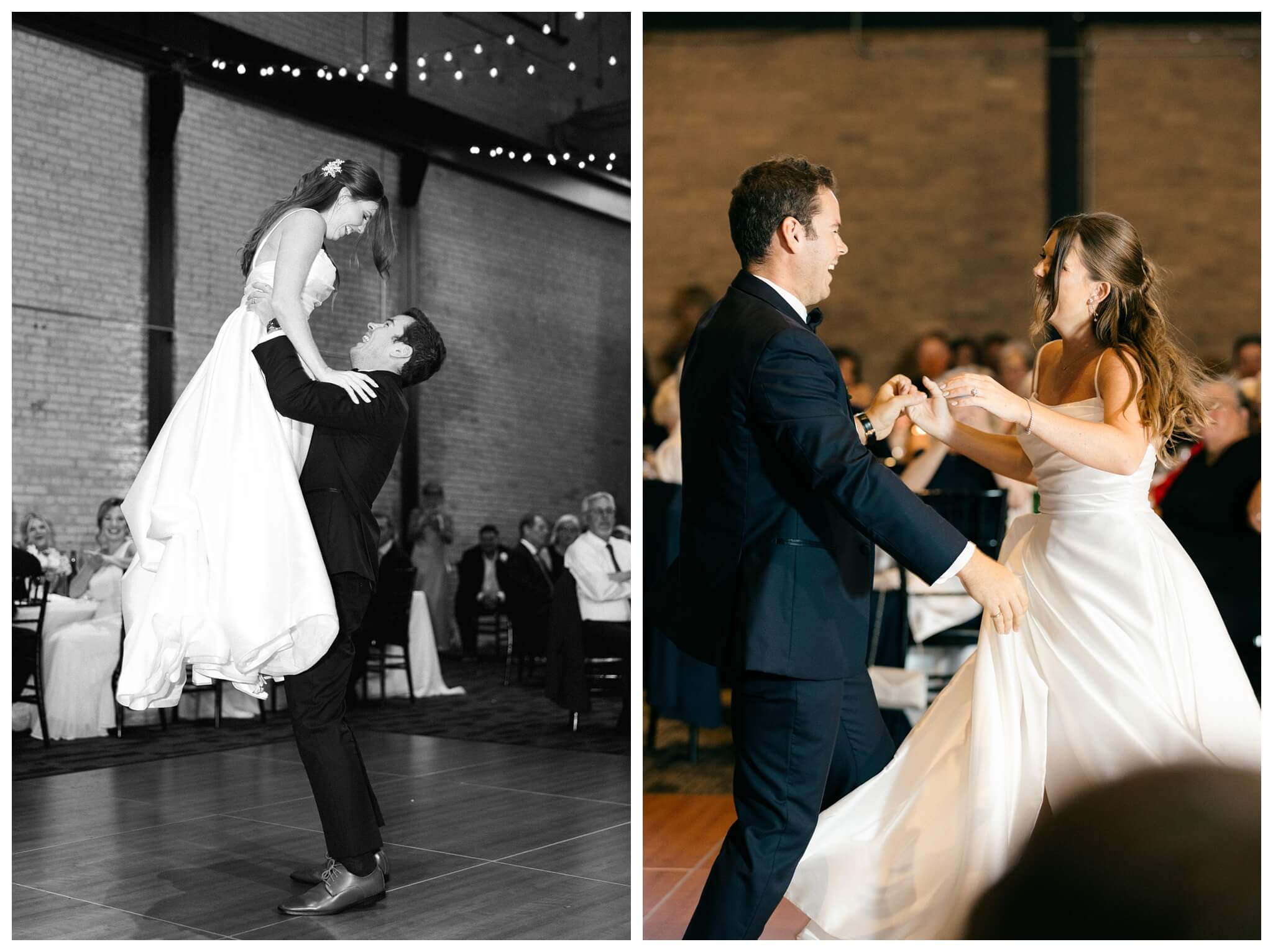 timeless joyful downtown wedding in grand rapids michigan at new vintage place and grand rapids art museum by josh and andrea photography