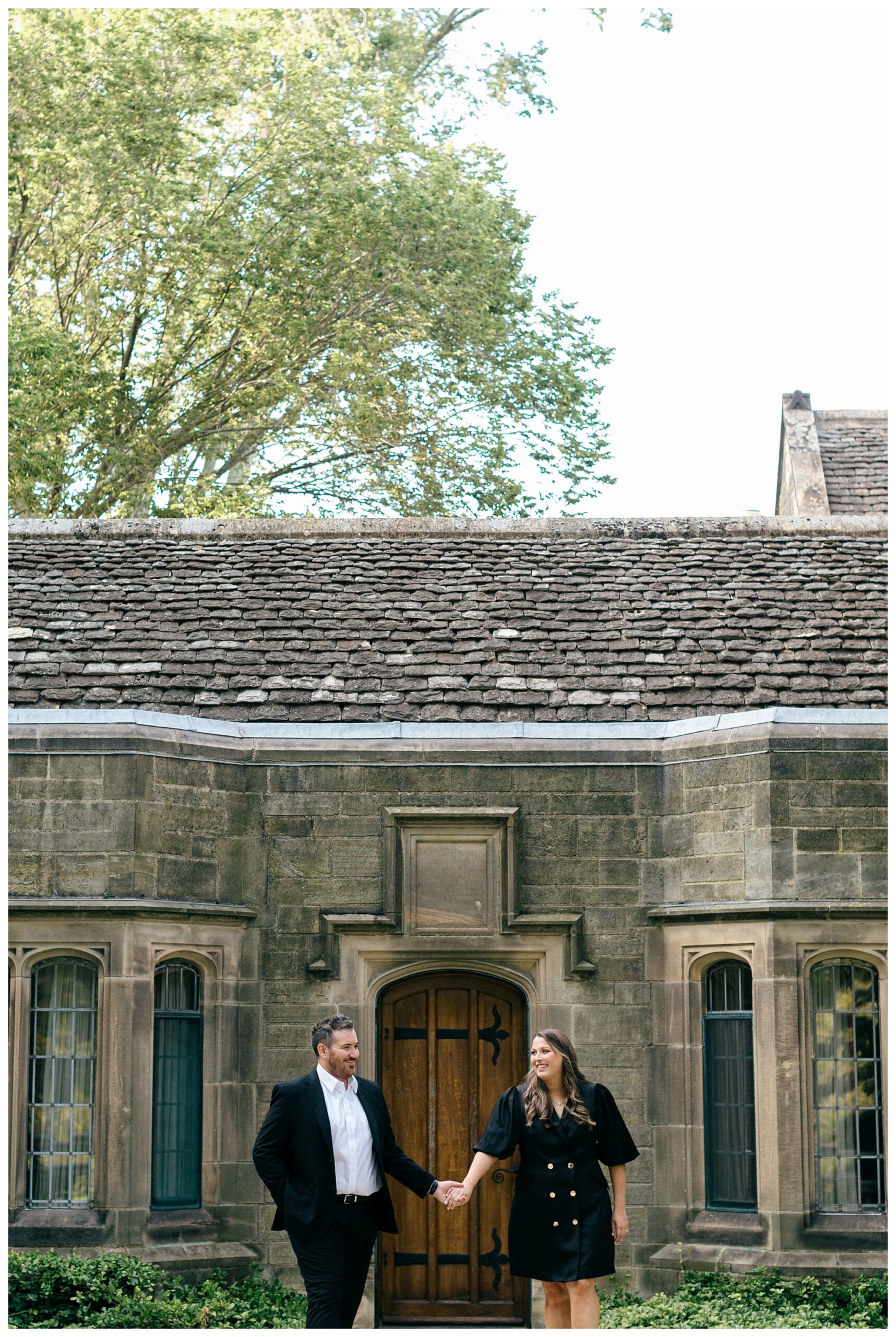 mansion estate engagement shoot at the Ford House and the Detroit Institute of Arts by Josh and Andrea Photography