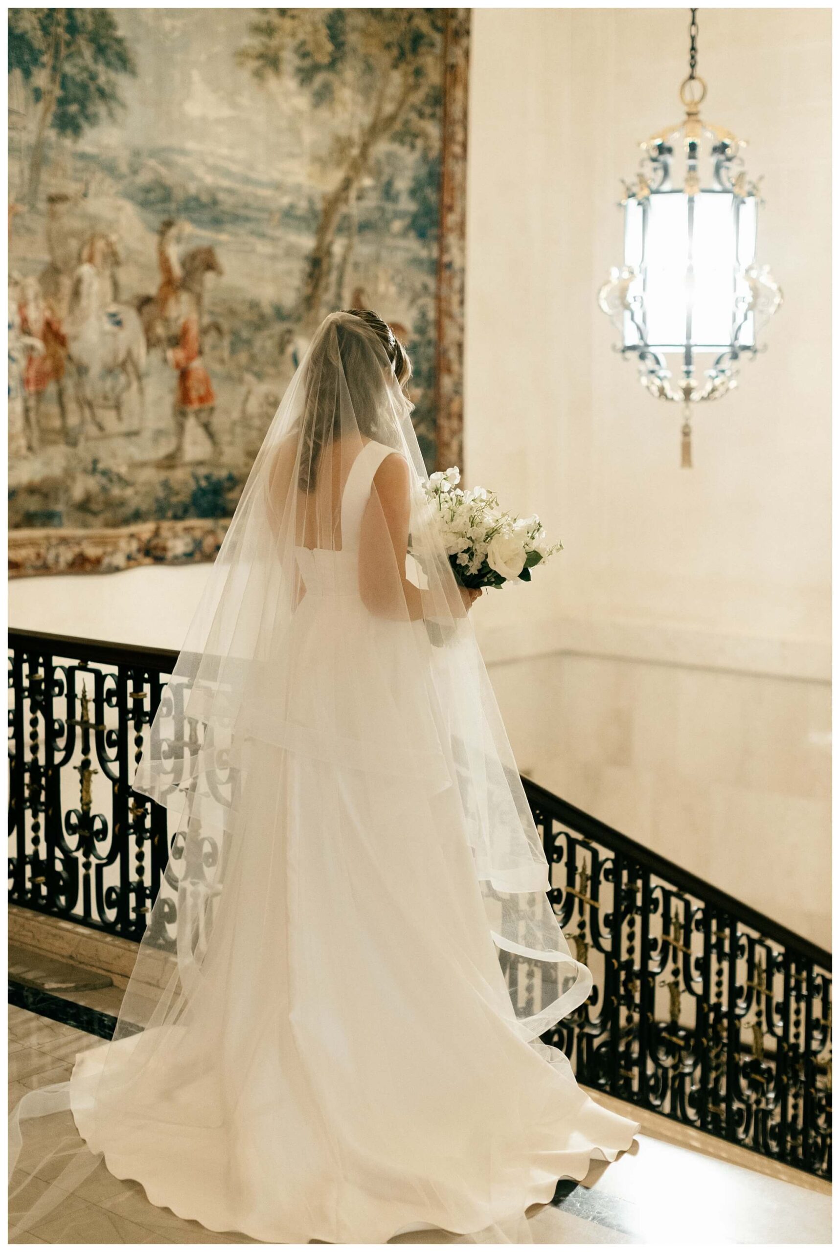 beautiful historic iconic black tie wedding in downtown detroit at the detroit athletic club by josh and andrea photography