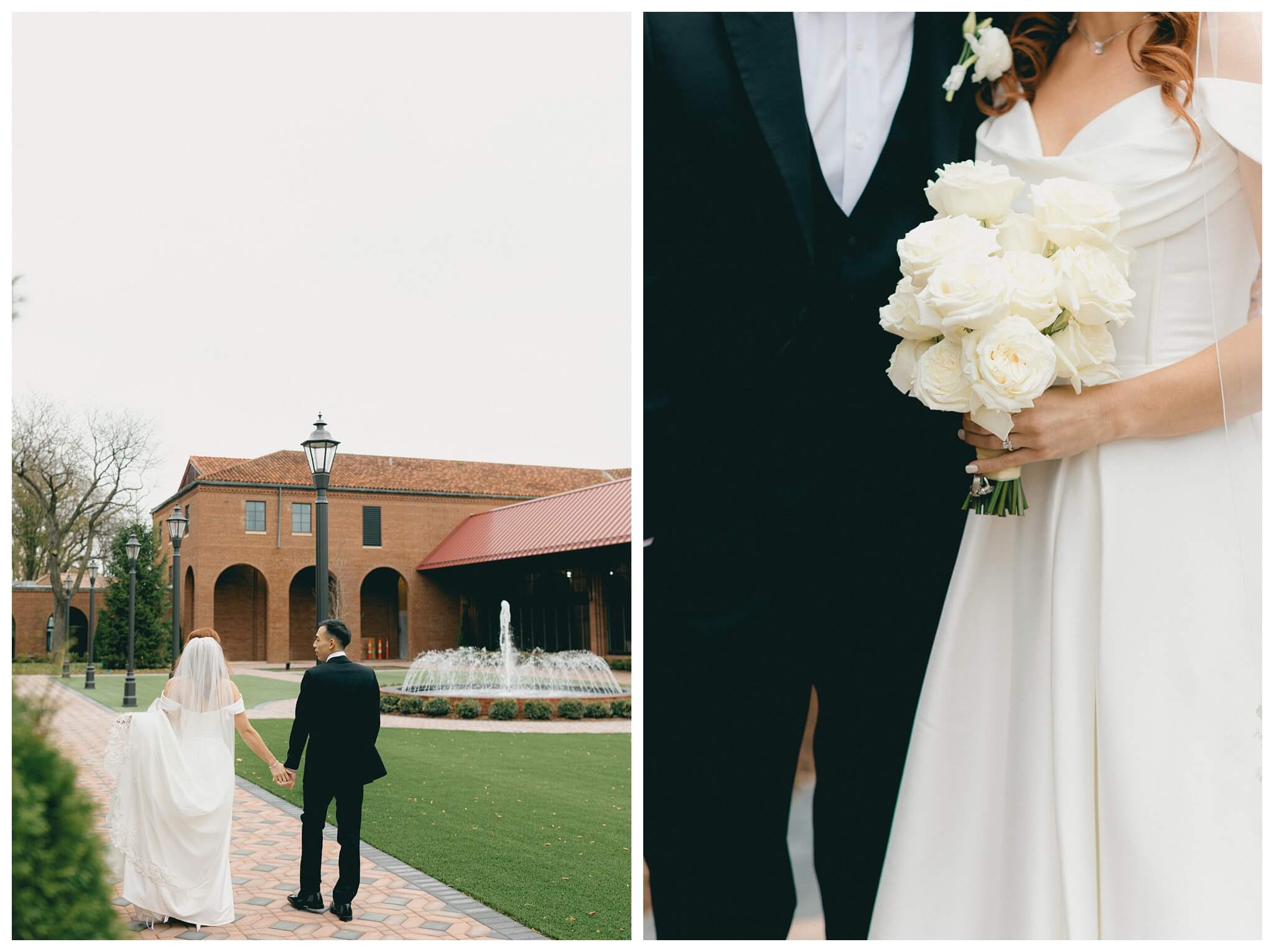 romantic timeless black tie wedding at saint johns resort near detroit michigan by josh and andrea photography 