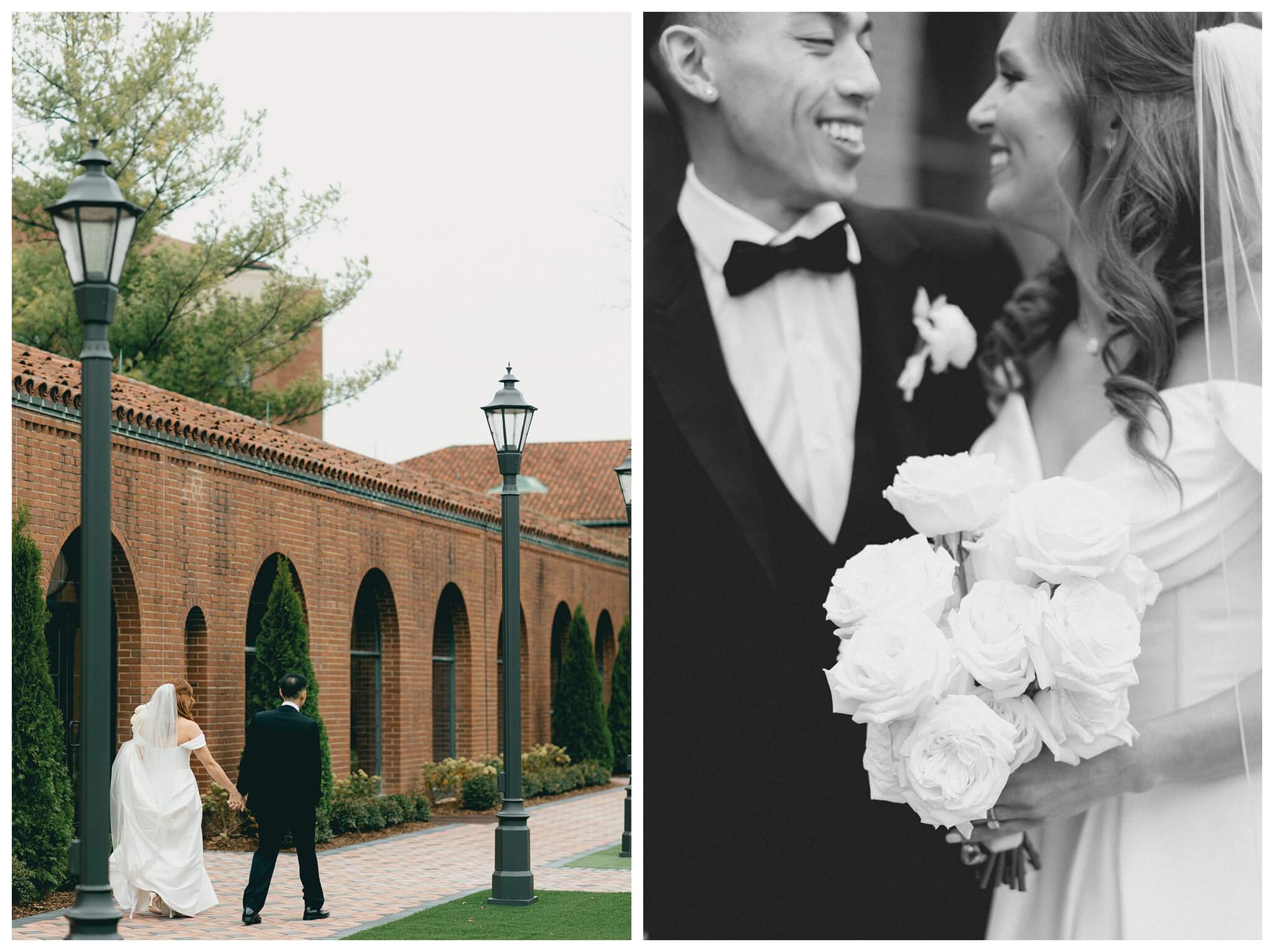 romantic timeless black tie wedding at saint johns resort near detroit michigan by josh and andrea photography 