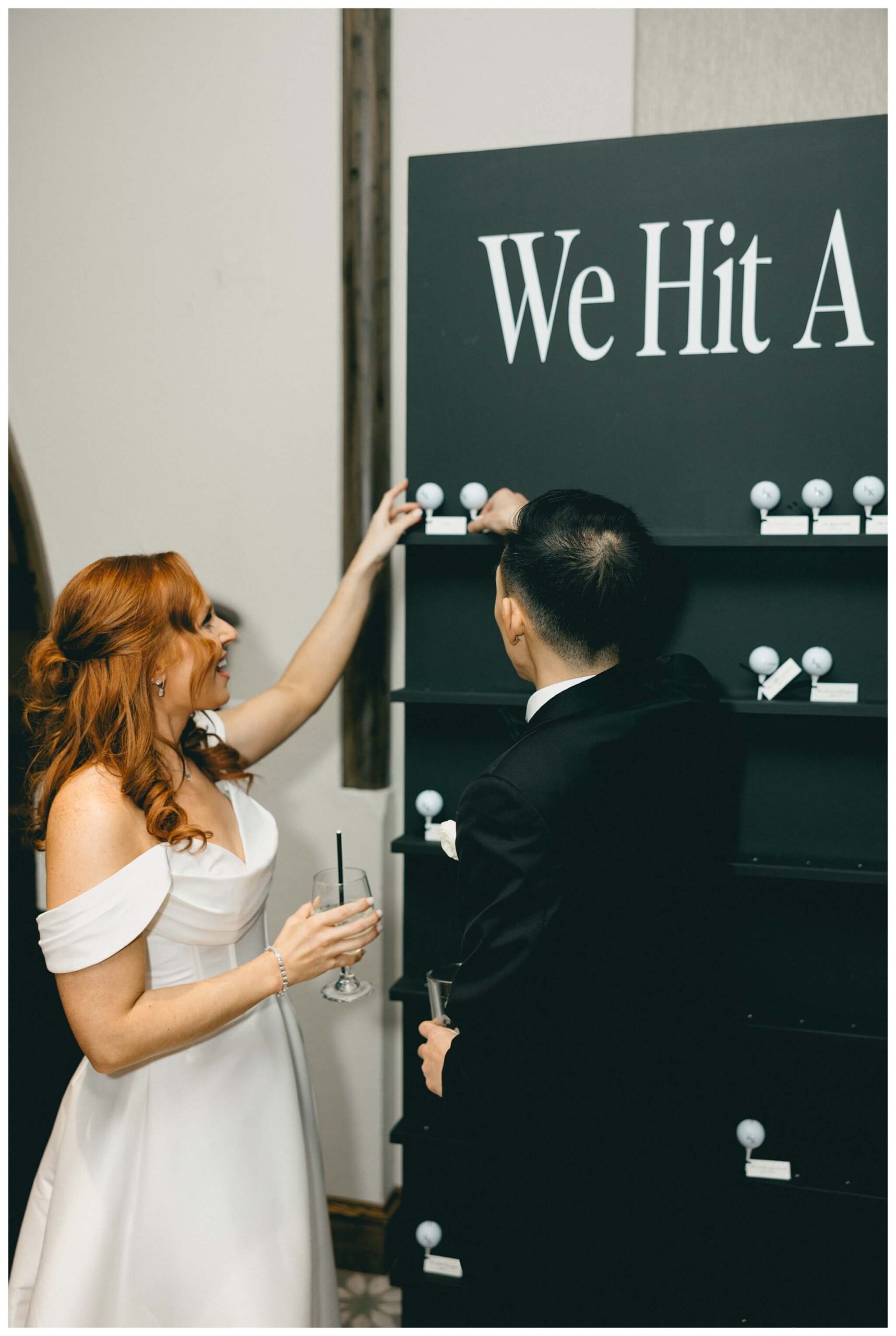 romantic timeless black tie wedding at saint johns resort near detroit michigan by josh and andrea photography 