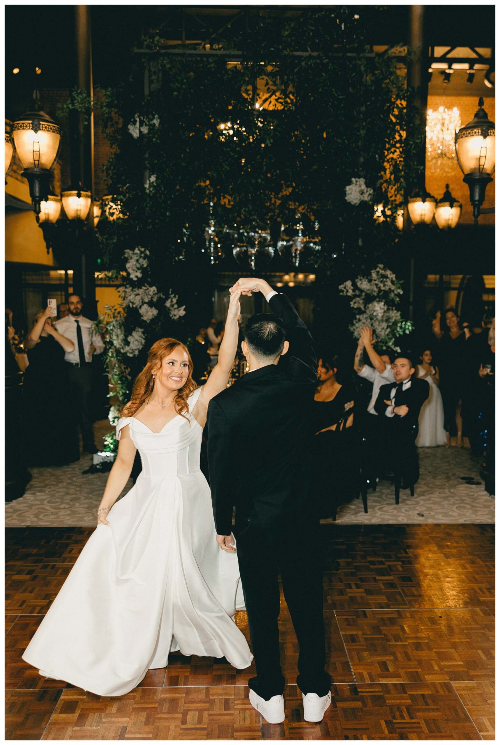 romantic timeless black tie wedding at saint johns resort near detroit michigan by josh and andrea photography 