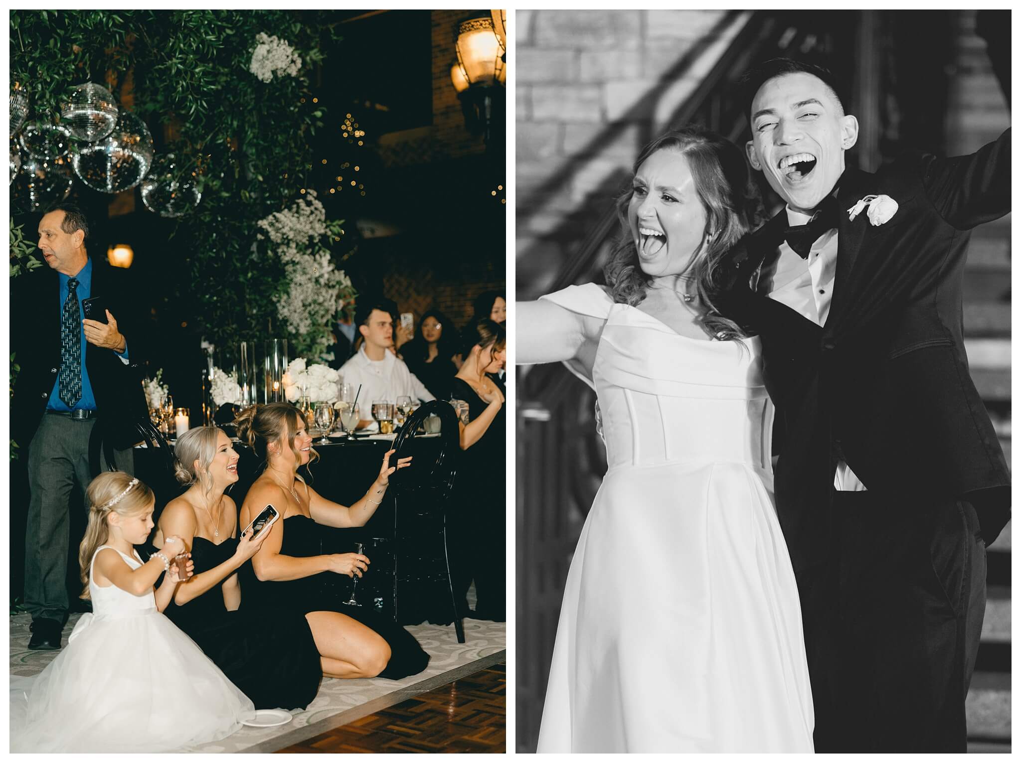 romantic timeless black tie wedding at saint johns resort near detroit michigan by josh and andrea photography 