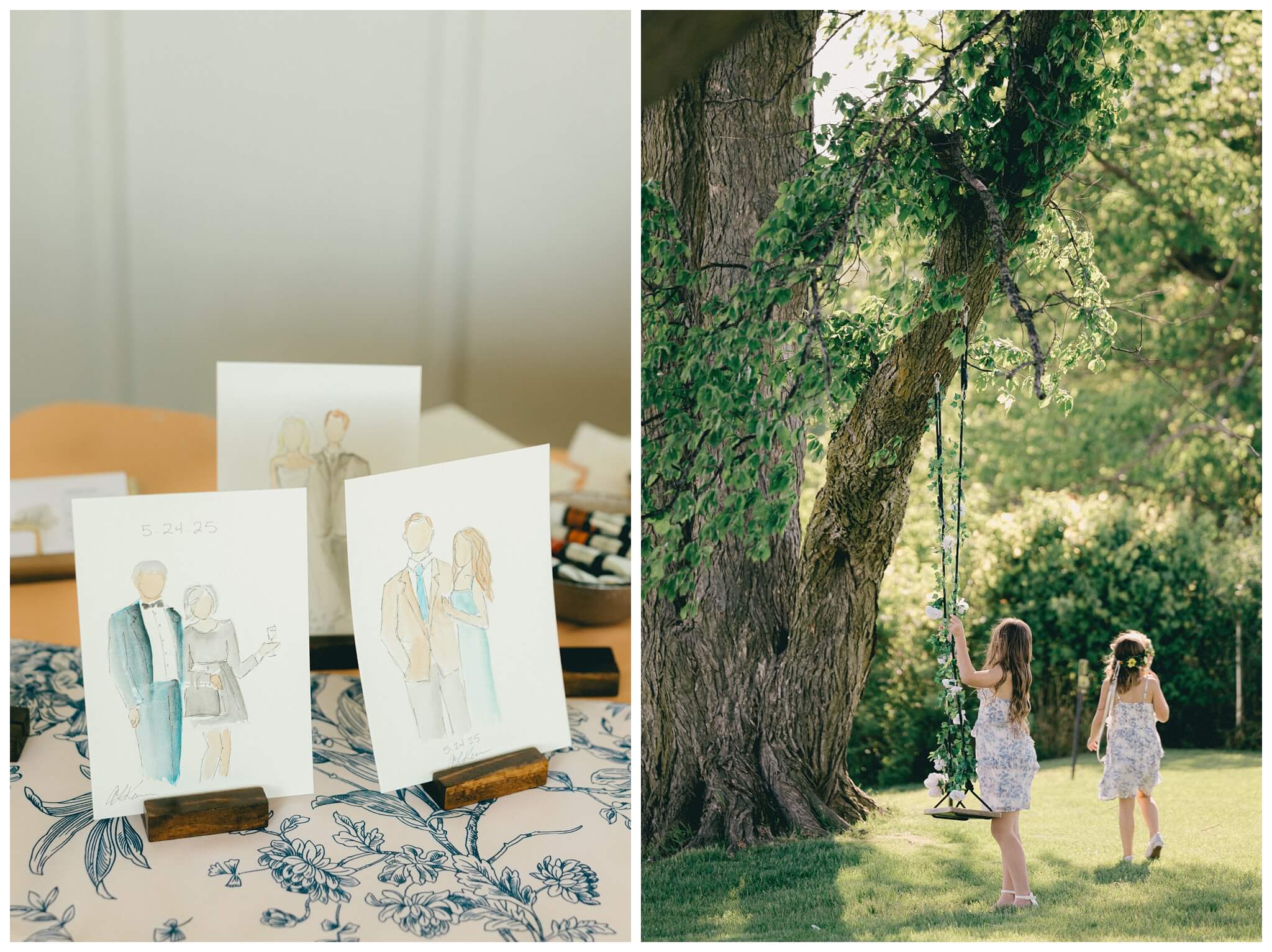 colorful white barn wedding at etre farms by lake michigan near saint joseph michigan by josh and andrea photography 