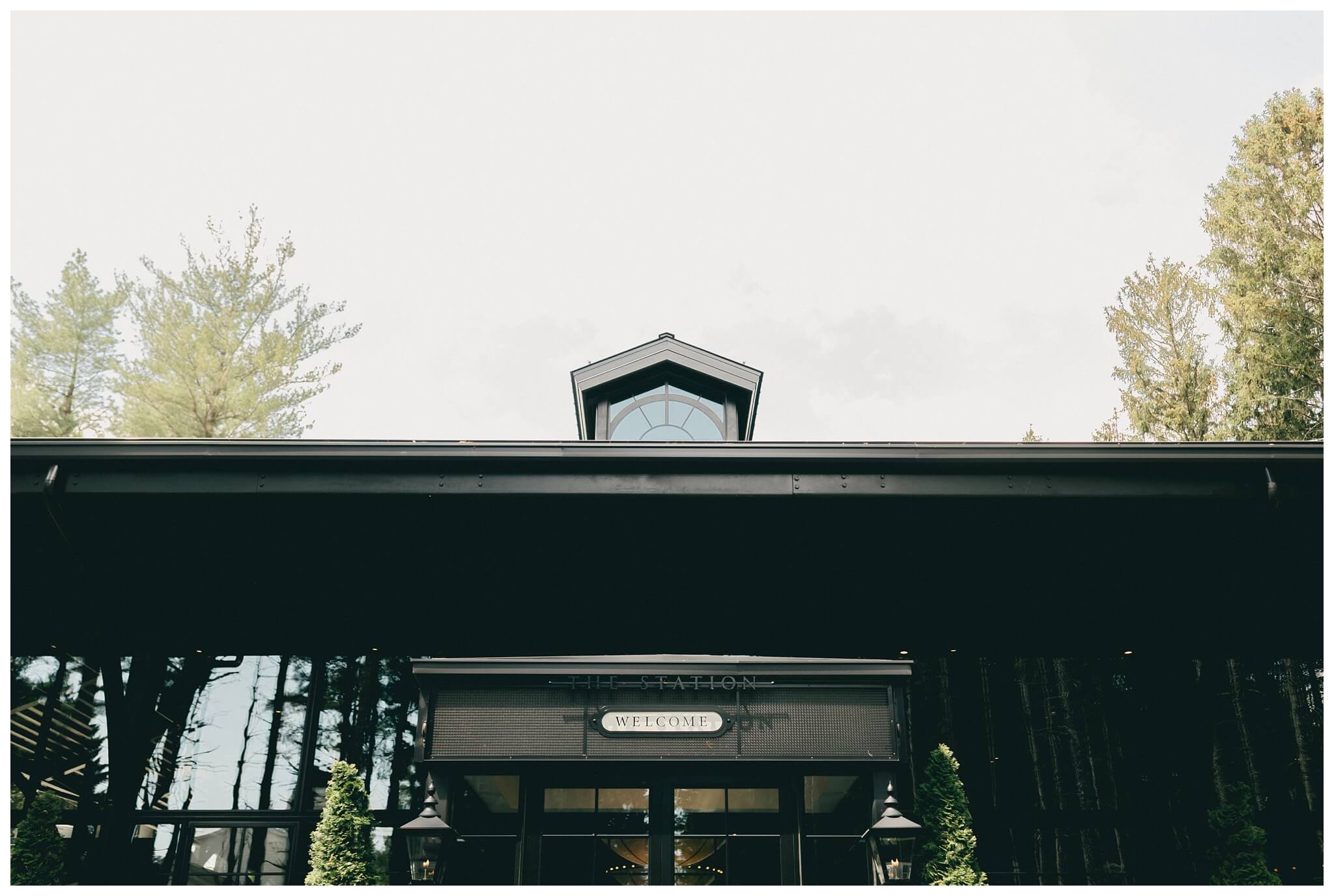 iconic beautiful black and white wedding at shepherd's hollow near detroit michigan by josh and andrea photography 