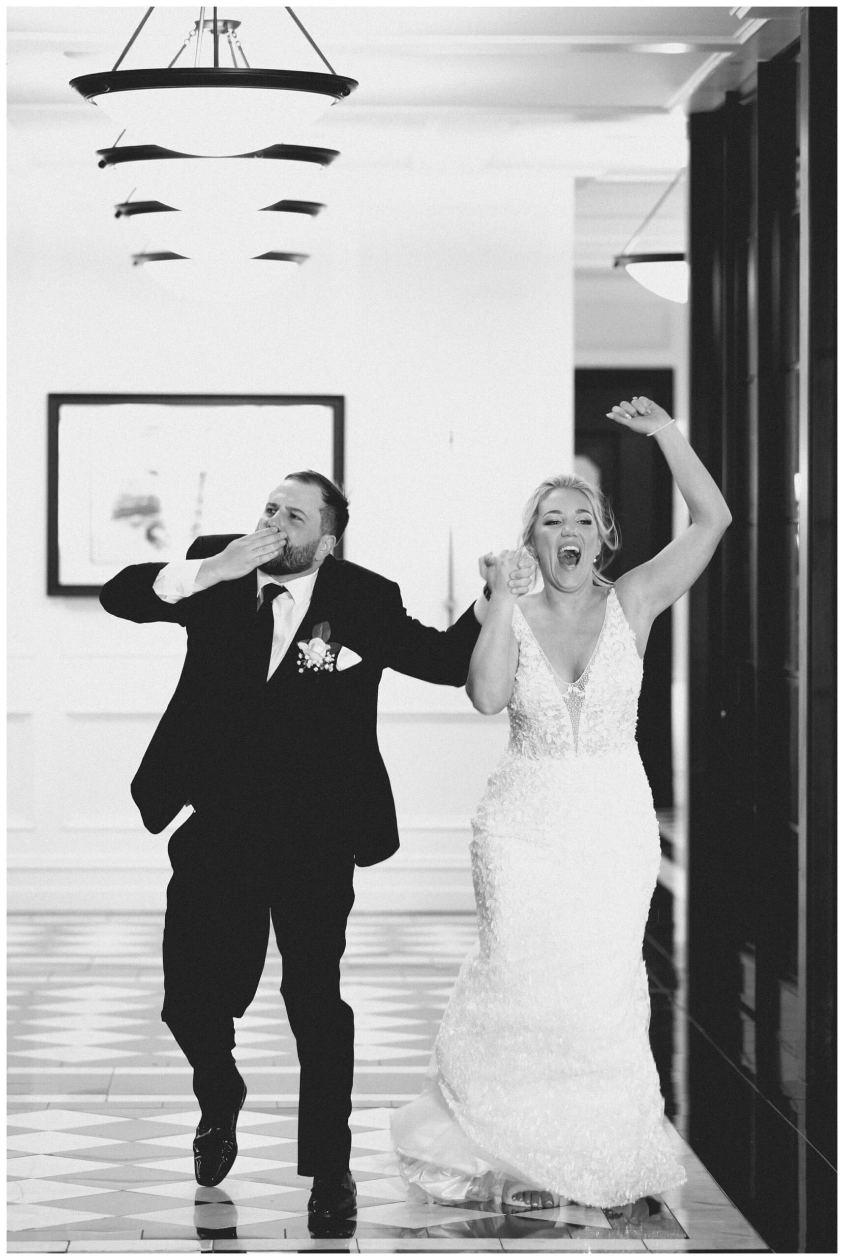 iconic beautiful black and white wedding at shepherd's hollow near detroit michigan by josh and andrea photography 