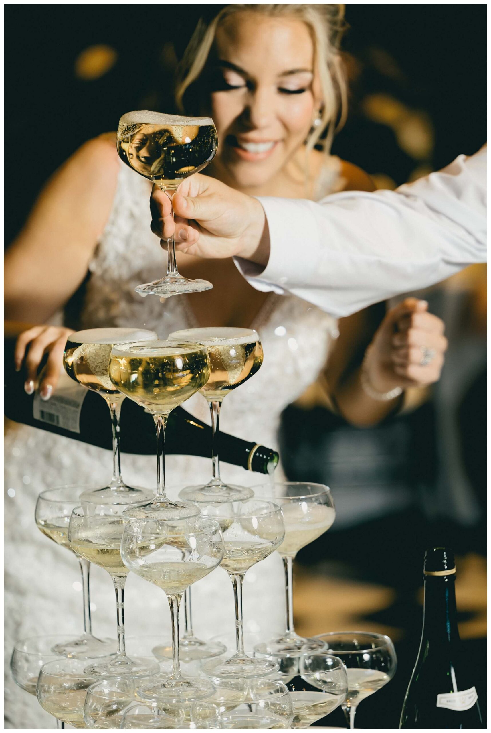 iconic beautiful black and white wedding at shepherd's hollow near detroit michigan by josh and andrea photography 