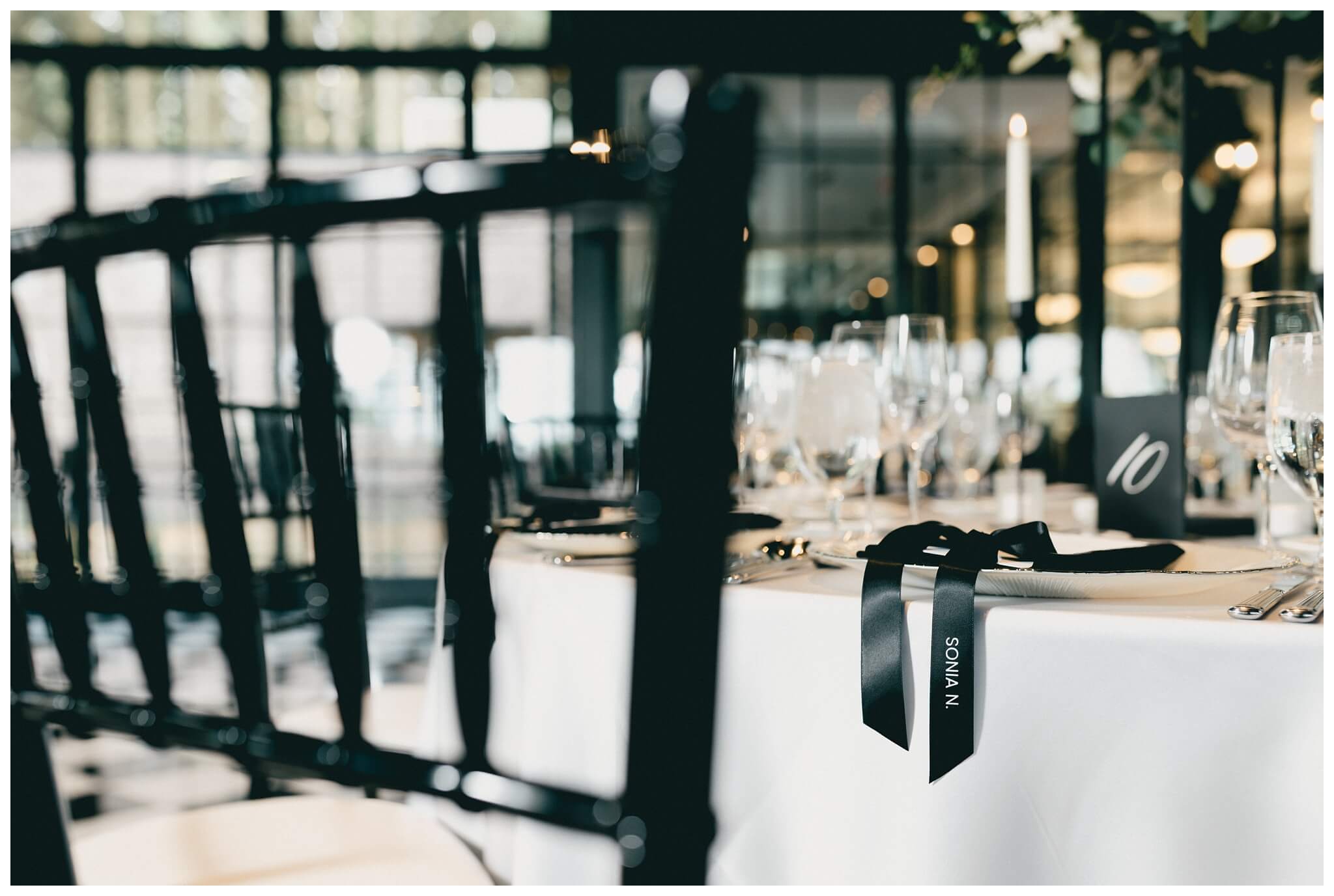 stunning black tie forest wedding with rolls royce vintage car at shepherds hollow near detroit michigan by josh and andrea photography