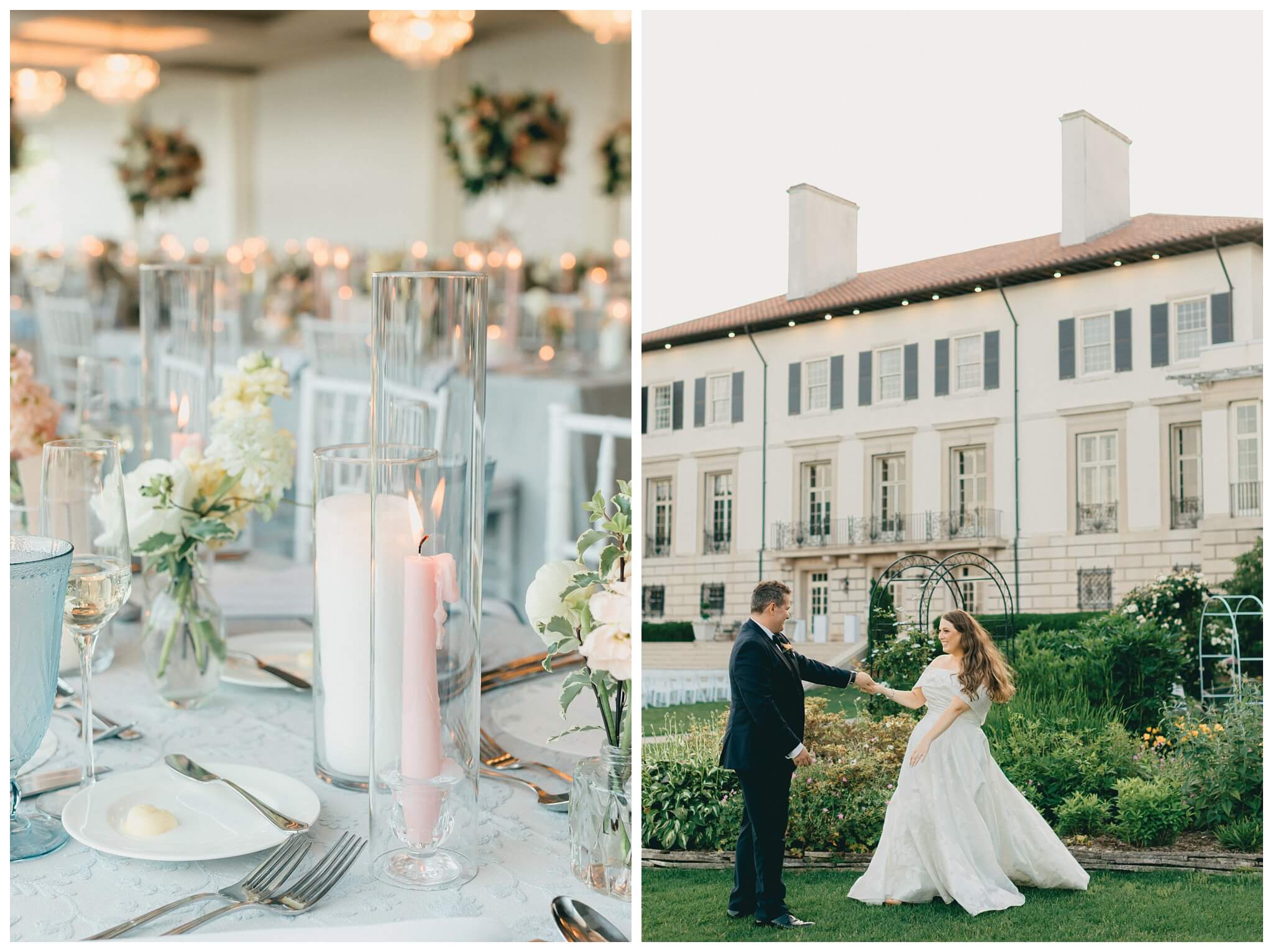 romantic beautiful mansion wedding photos at the war memorial in grosse pointe michigan by fear no more events and josh and andrea photography