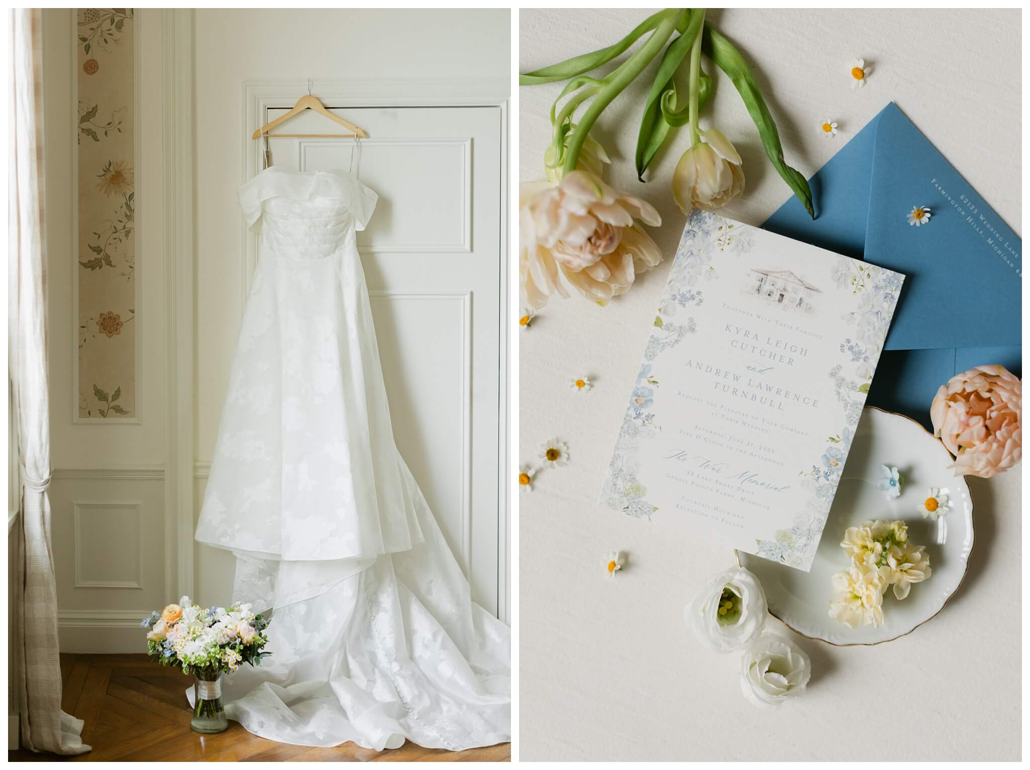 romantic beautiful mansion wedding photos at the war memorial in grosse pointe michigan by fear no more events and josh and andrea photography