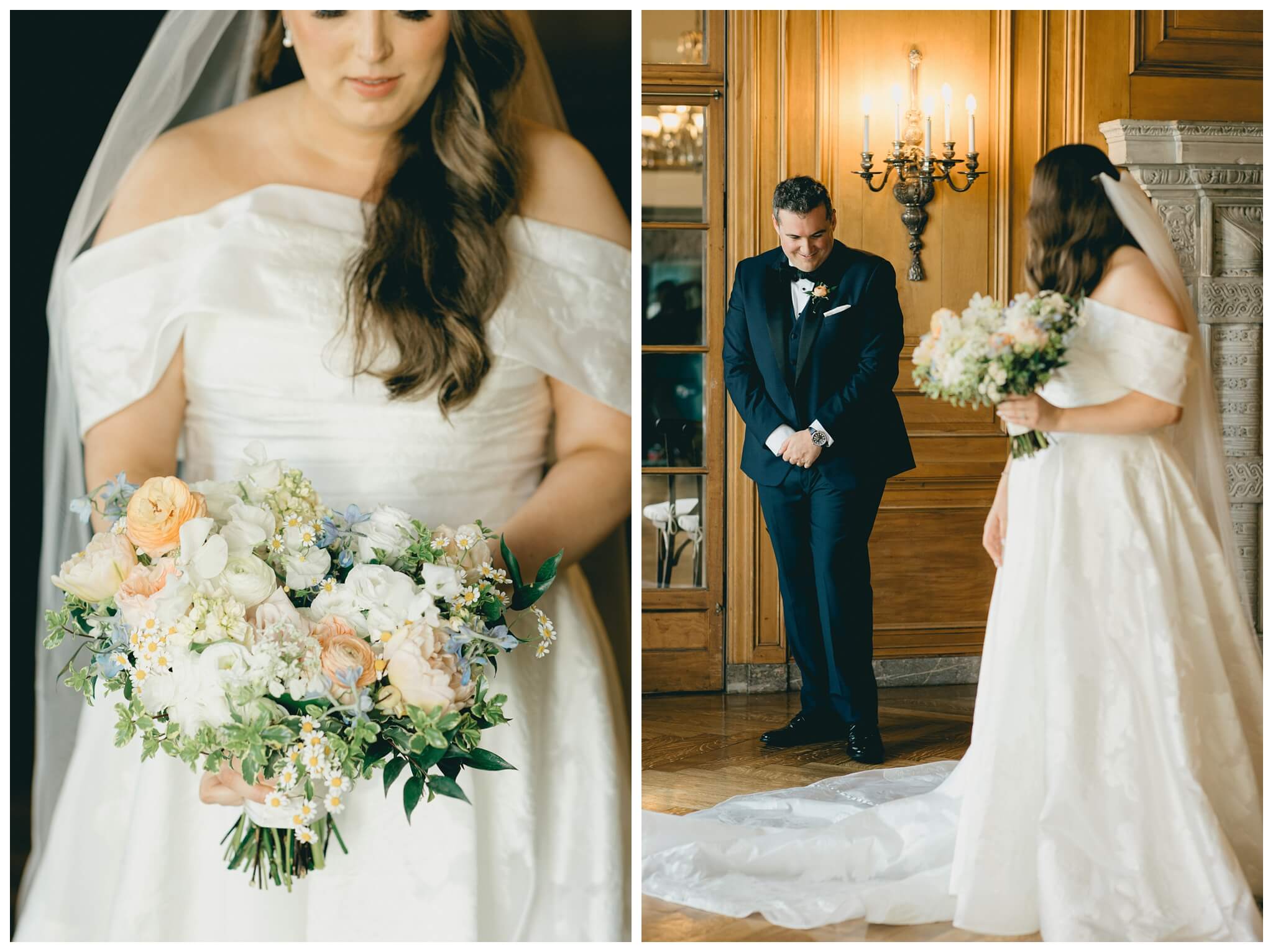 romantic beautiful mansion wedding photos at the war memorial in grosse pointe michigan by fear no more events and josh and andrea photography
