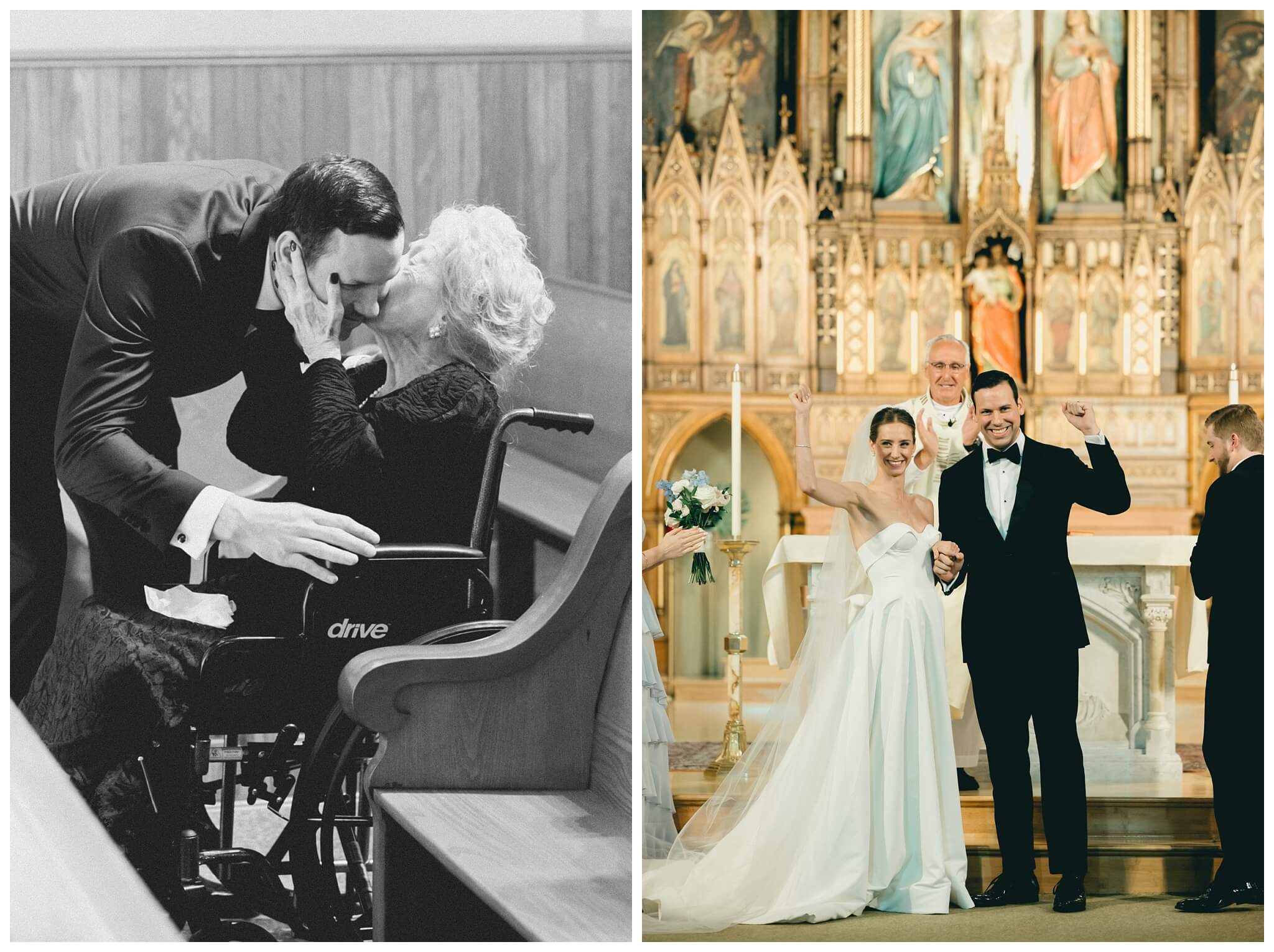 iconic black tie wedding at the pendry the dalcy grant park in downtown chicago with amelia cole events by josh and andrea photography 