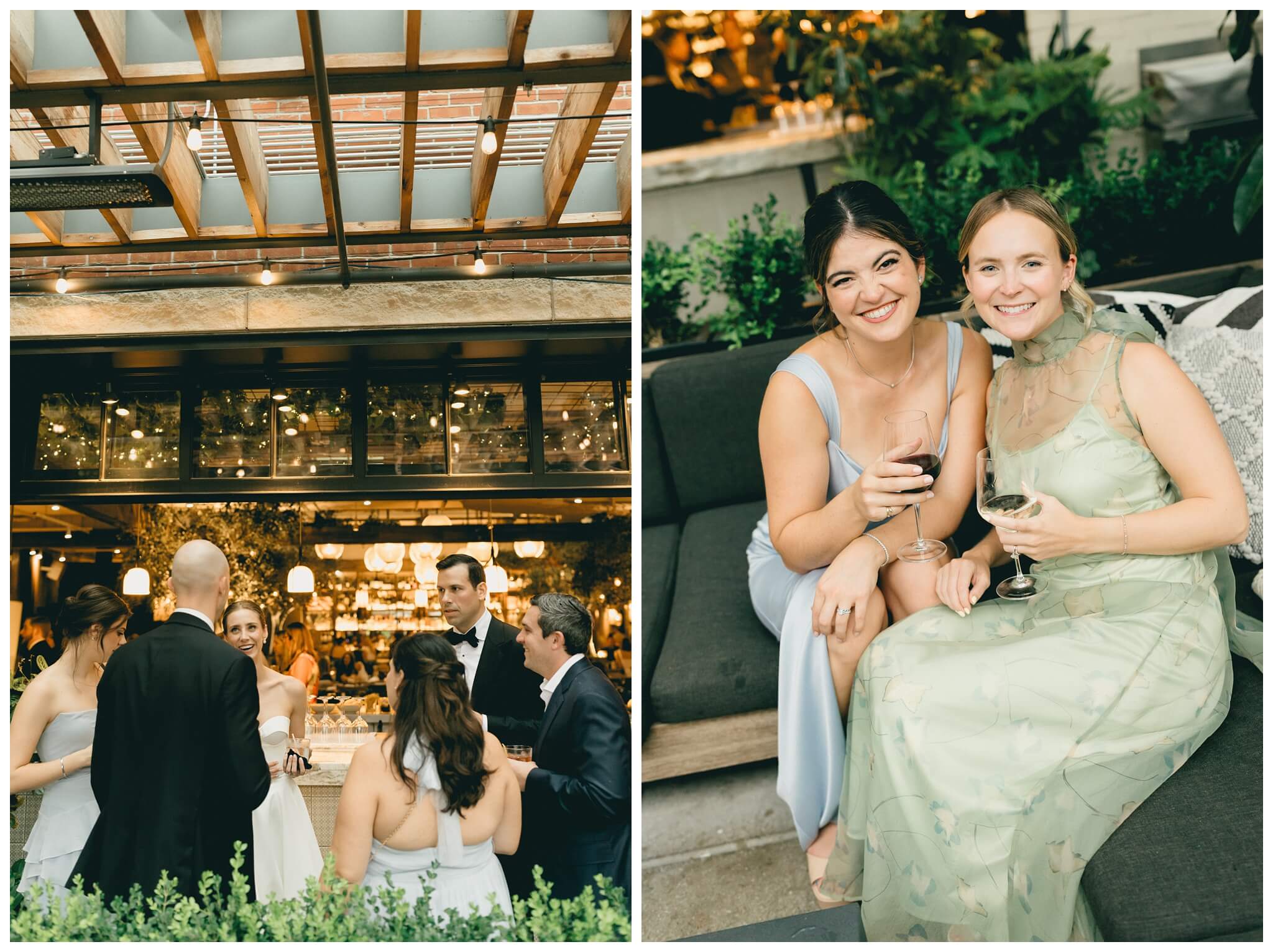 iconic black tie wedding at the pendry the dalcy grant park in downtown chicago with amelia cole events by josh and andrea photography 