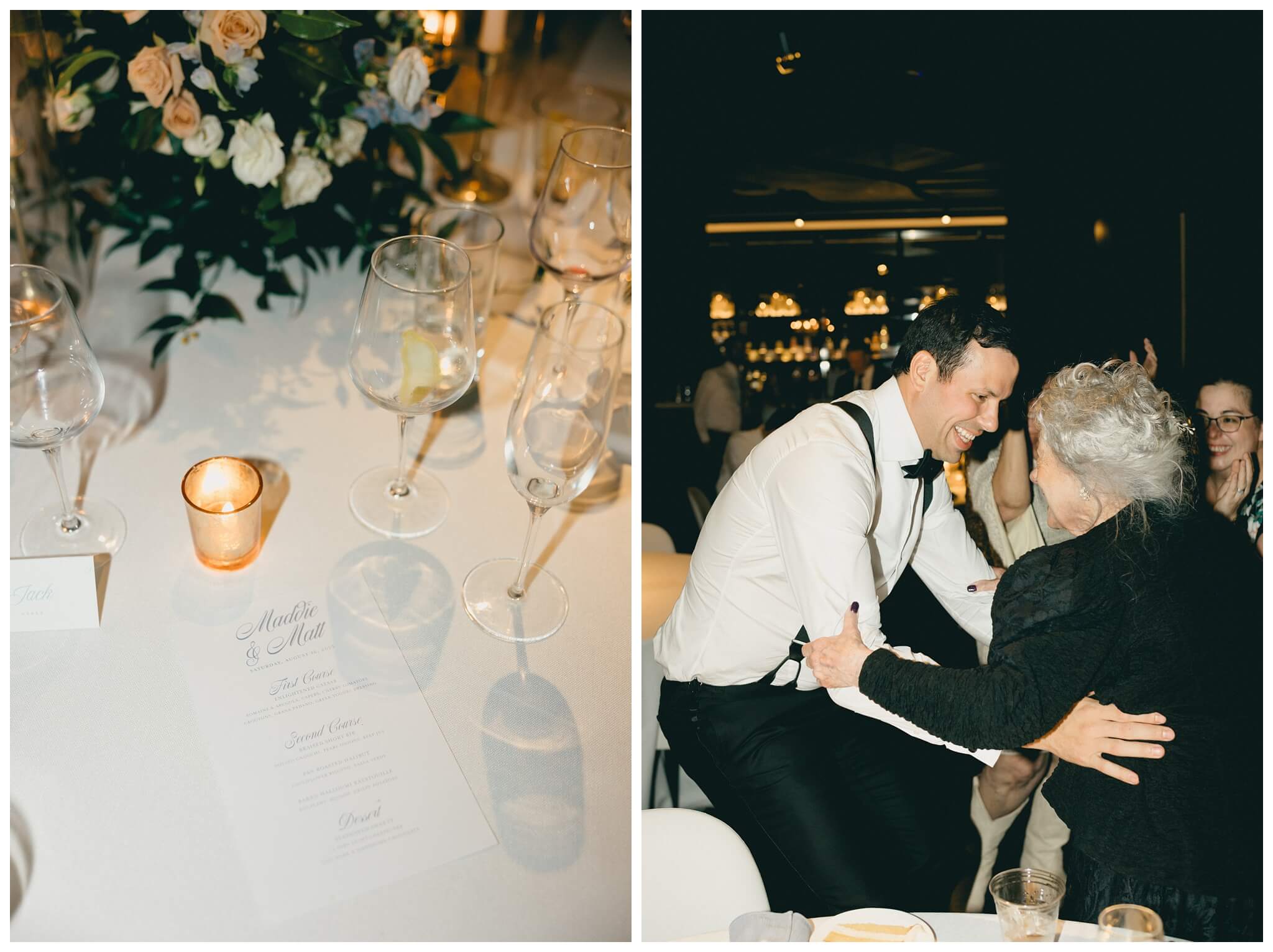 iconic black tie wedding at the pendry the dalcy grant park in downtown chicago with amelia cole events by josh and andrea photography 