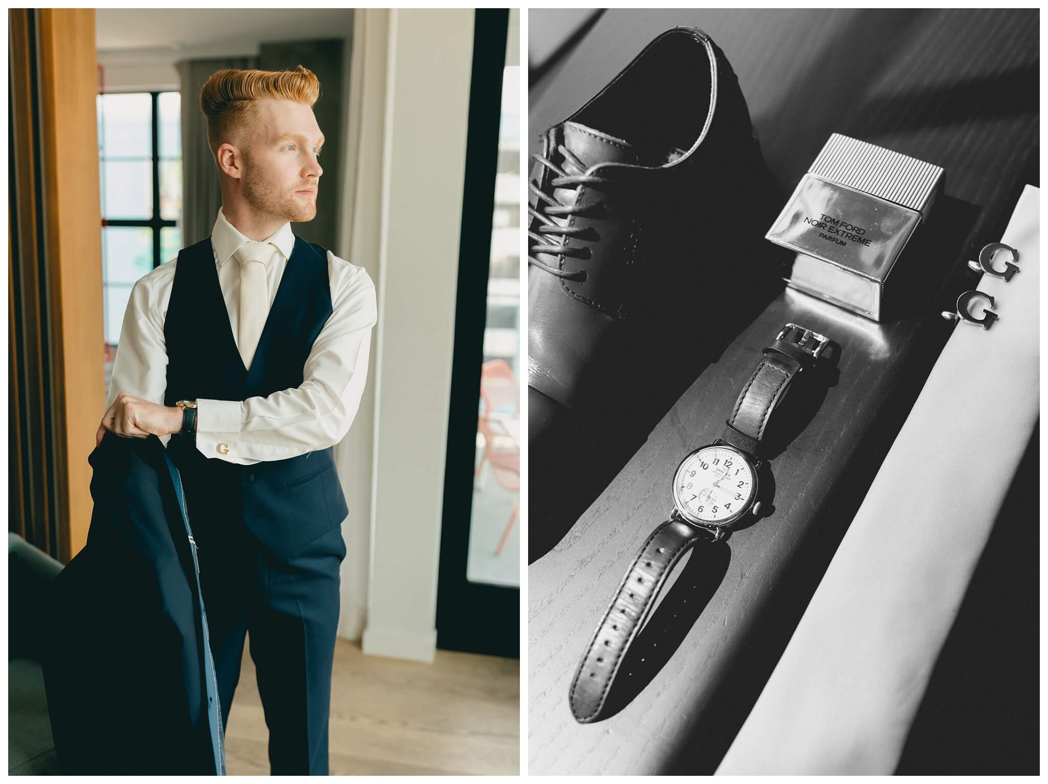 romantic catholic church wedding in downtown grand rapids michigan at the high five gr by josh and andrea photography