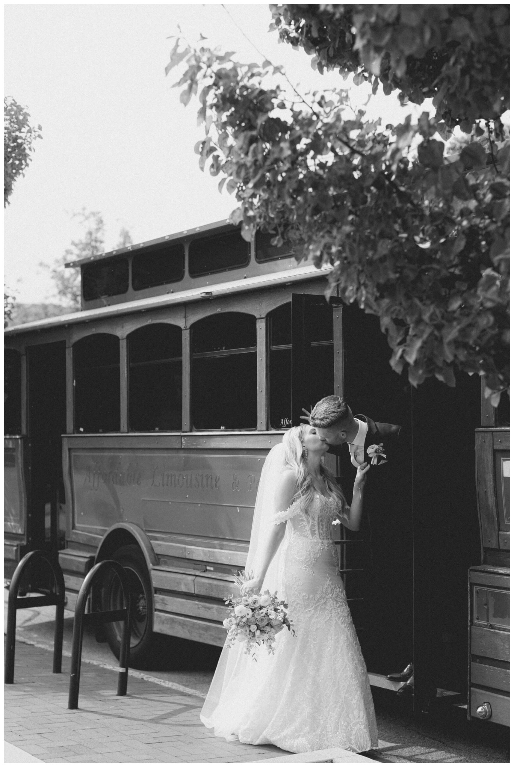 romantic catholic church wedding in downtown grand rapids michigan at the high five gr by josh and andrea photography