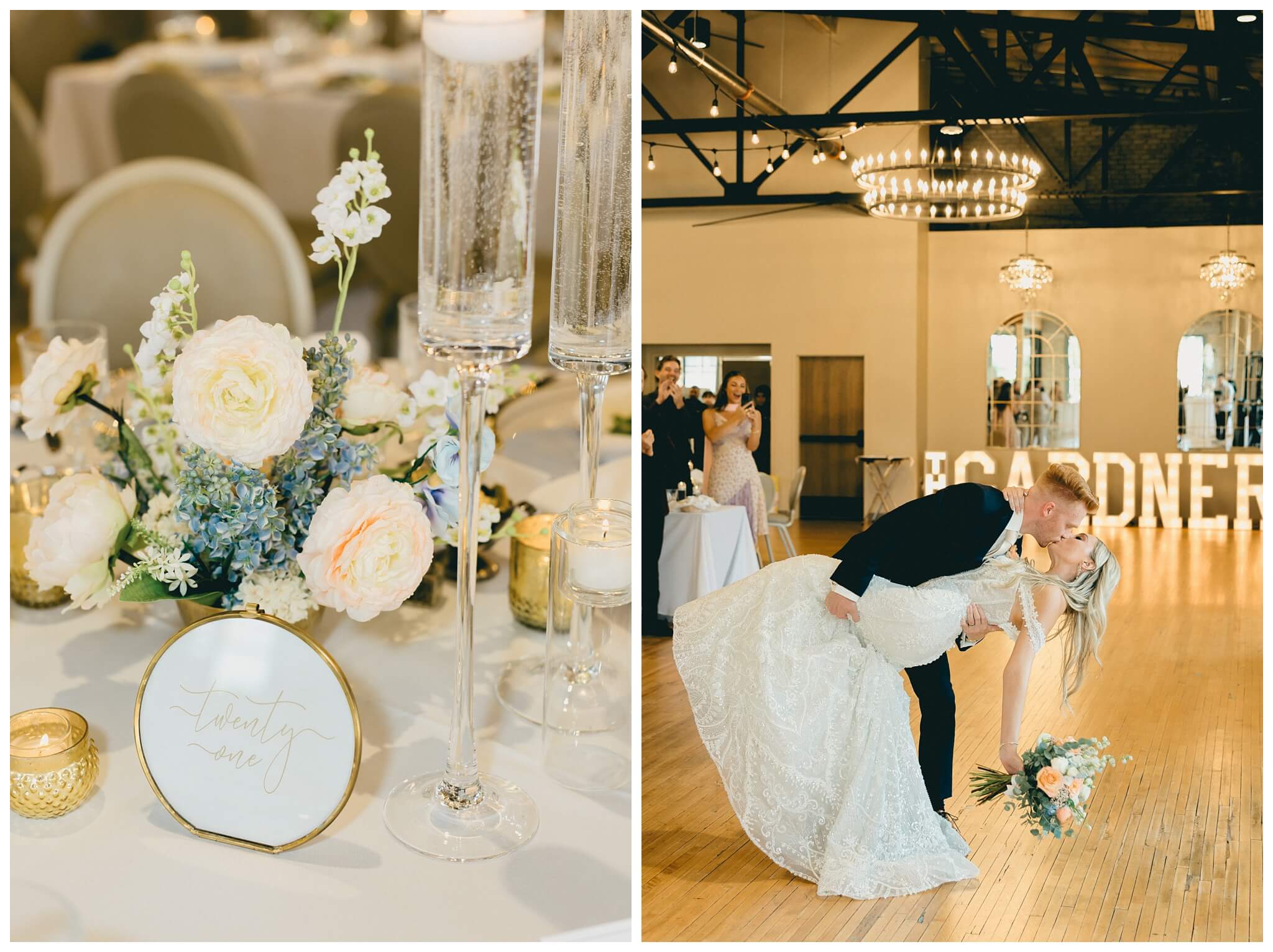 romantic catholic church wedding in downtown grand rapids michigan at the high five gr by josh and andrea photography