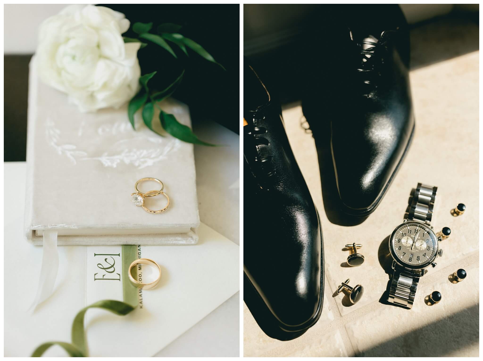 iconic black tie serbian wedding in the forest at shepherds hollow near detroit michigan by josh and andrea photography 