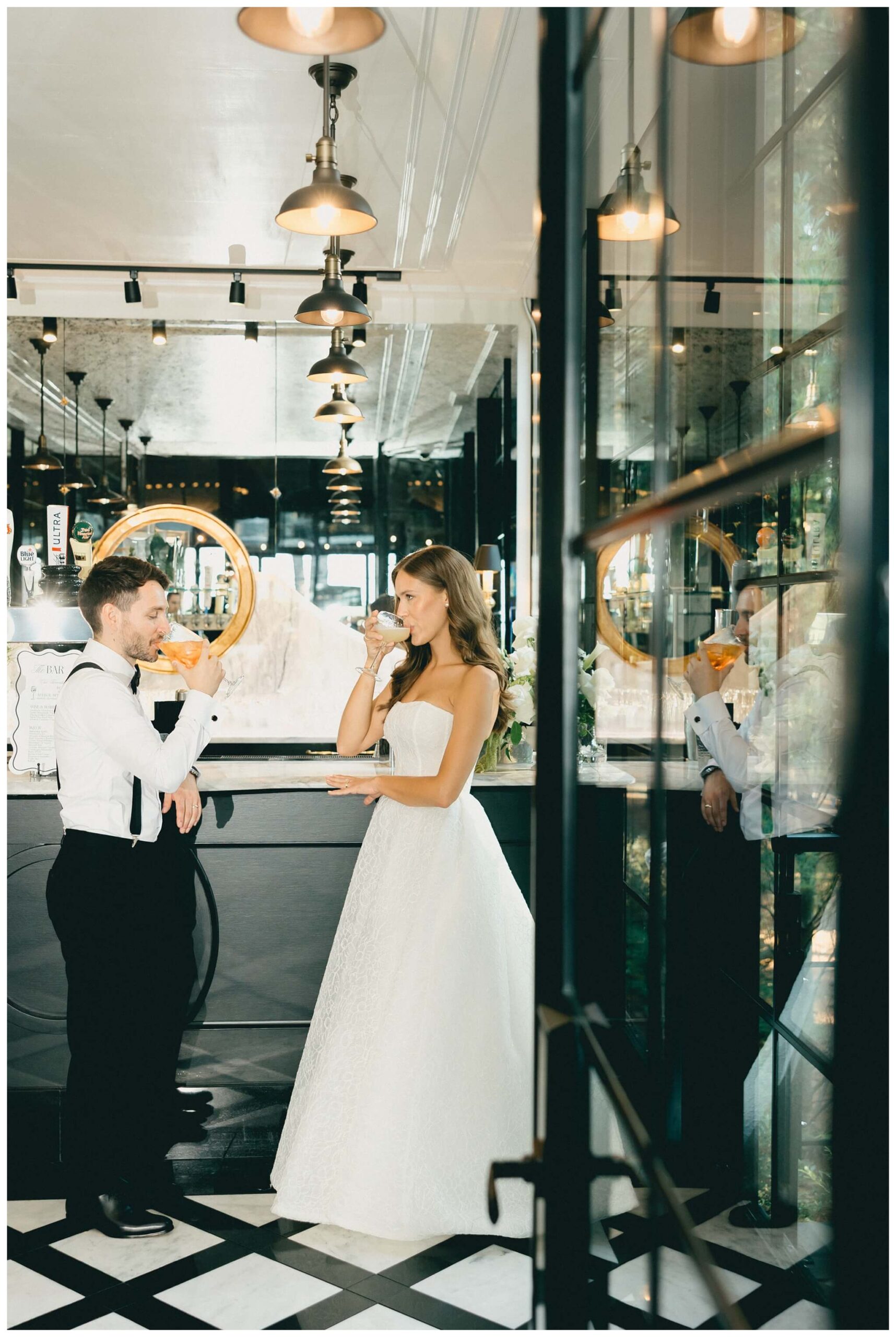 iconic black tie serbian wedding in the forest at shepherds hollow near detroit michigan by josh and andrea photography 