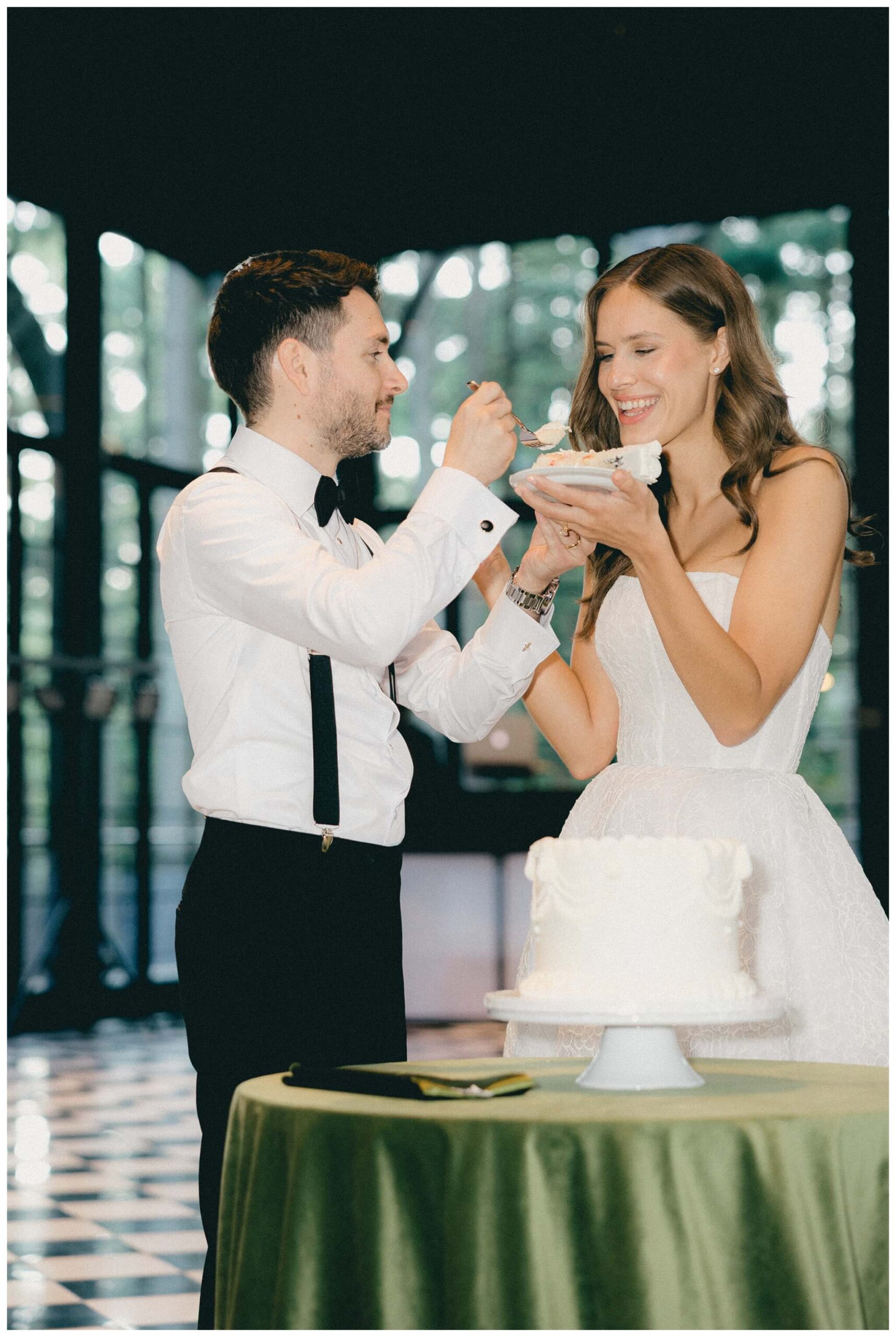 iconic black tie serbian wedding in the forest at shepherds hollow near detroit michigan by josh and andrea photography 