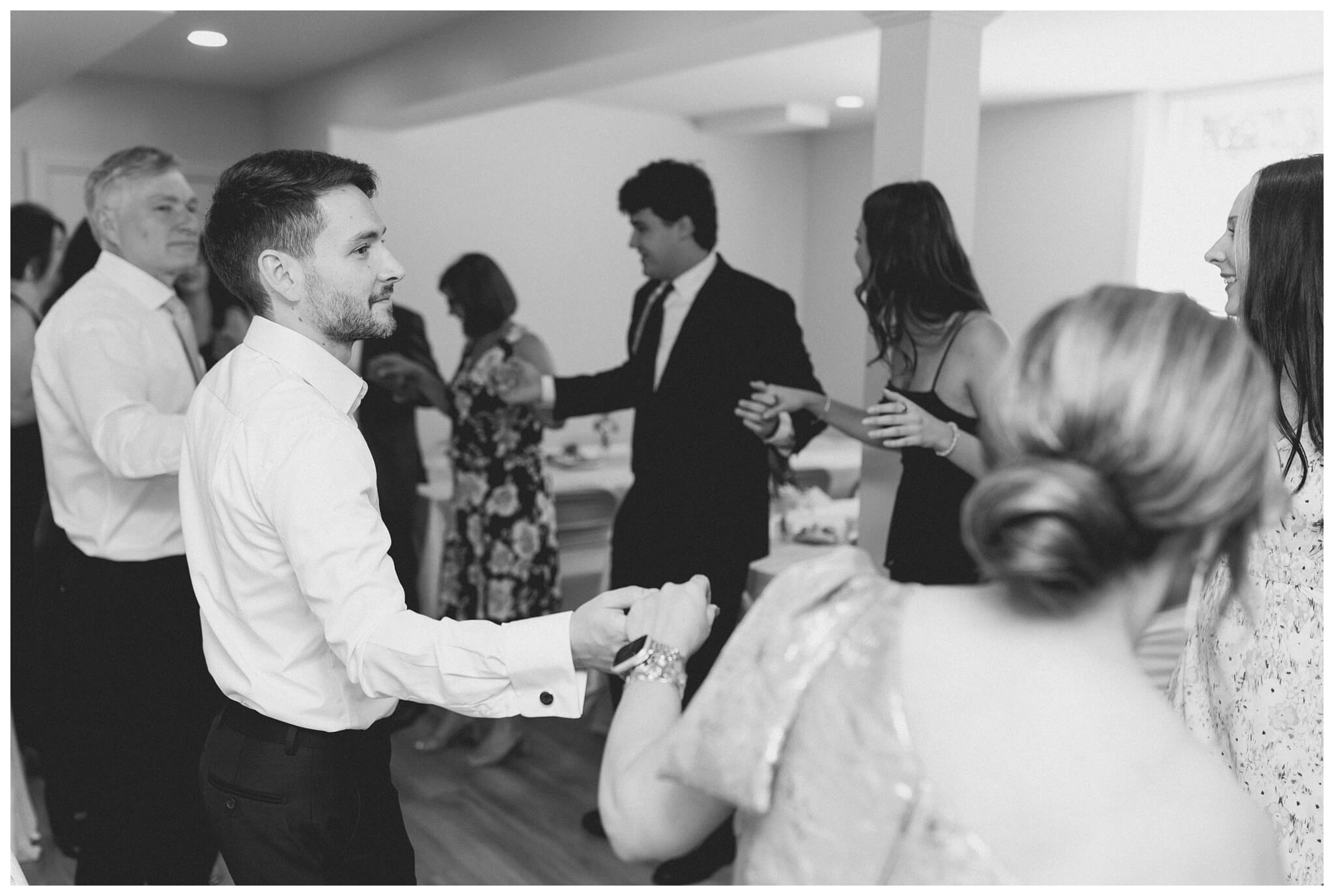iconic black tie serbian wedding in the forest at shepherds hollow near detroit michigan by josh and andrea photography 