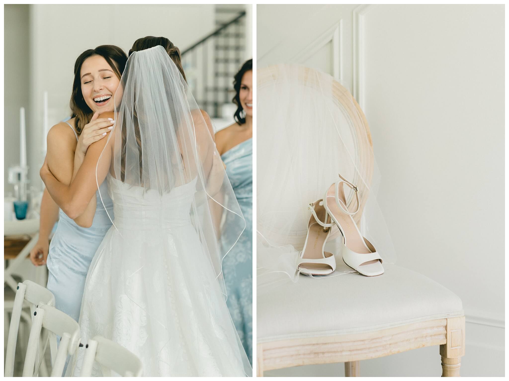 white barn wedding on lake michigan at etre farms with cocktail hour inspiration by josh and andrea photography 